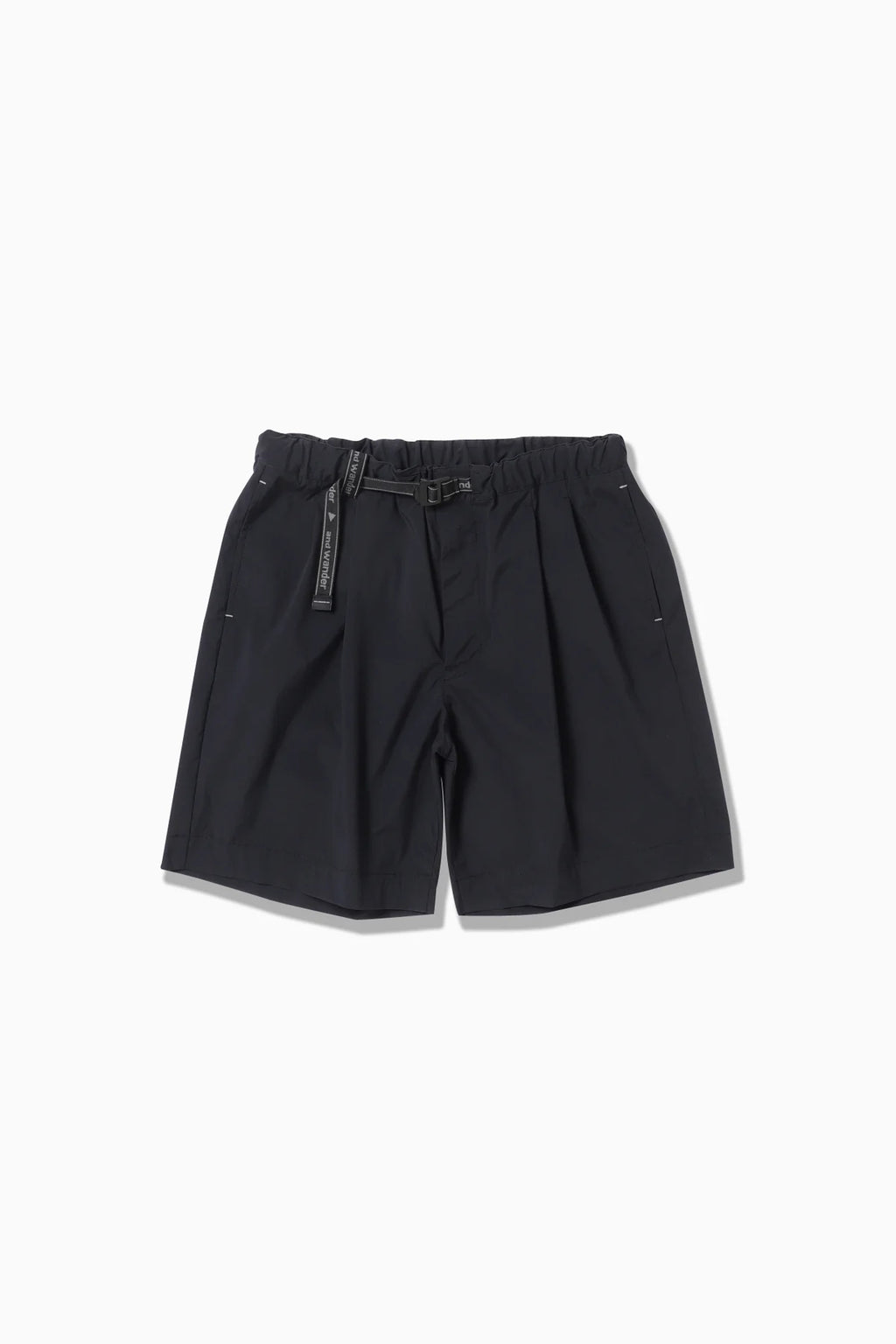 AND WANDER - UV cut strech short black