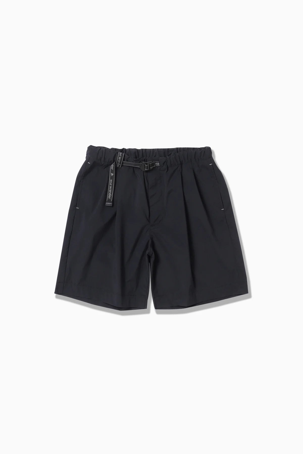 AND WANDER - UV cut strech short black