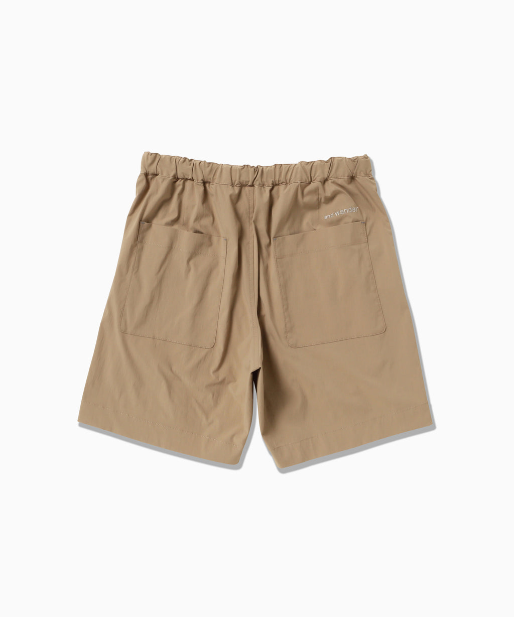 AND WANDER - UV cut strech short beige