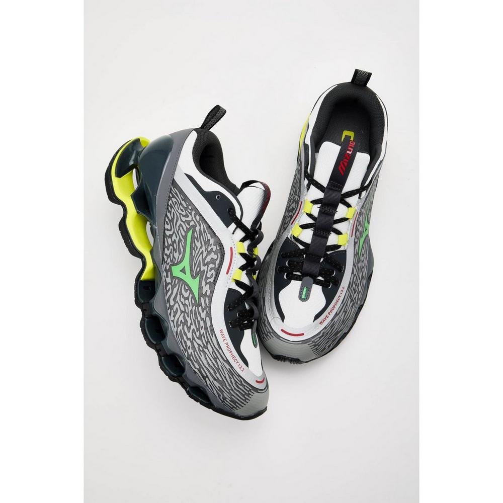 MIZUNO - Wave prophecy 13.2 quiet shade vibrant green