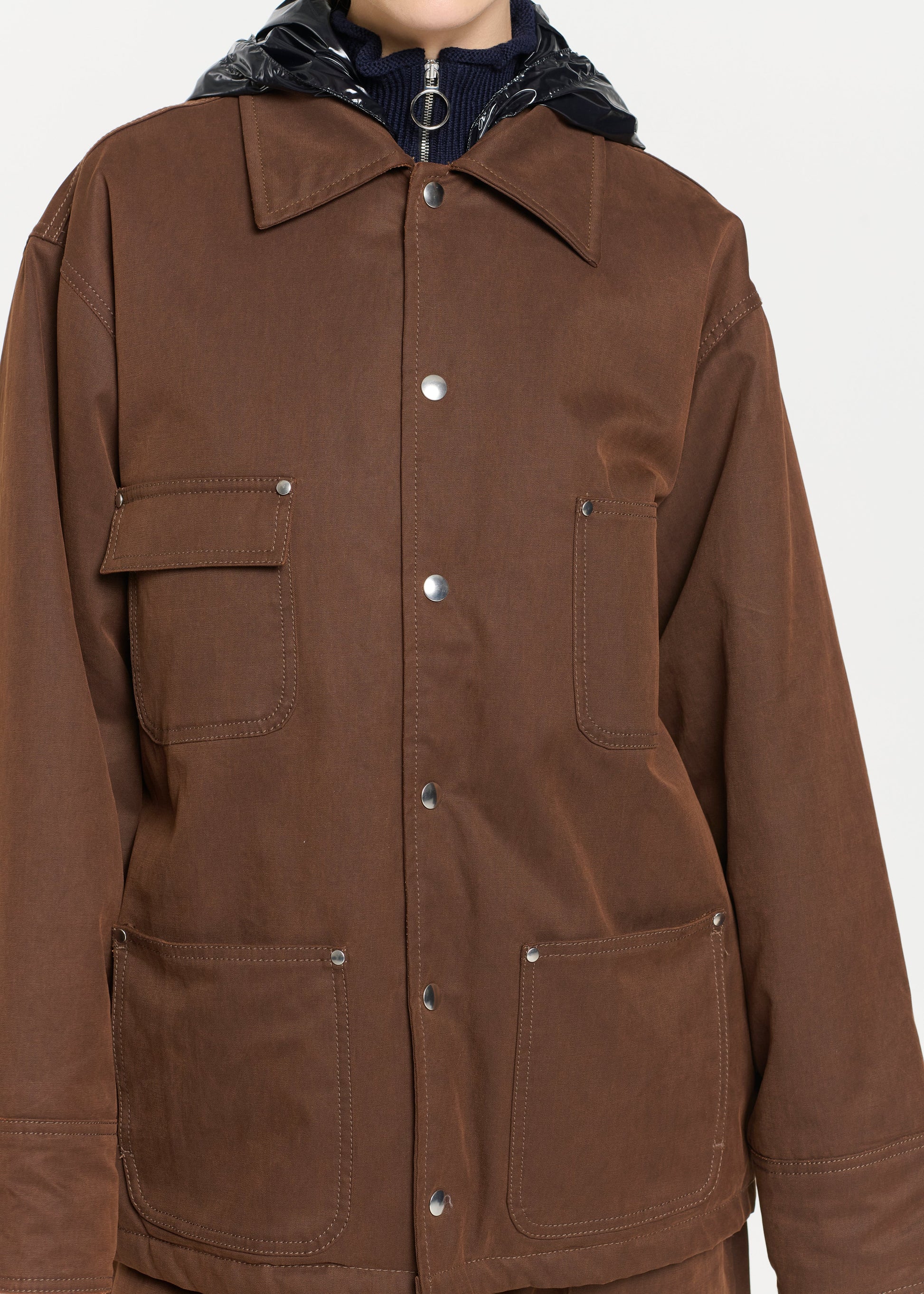 PLAN C - Jacket coffee