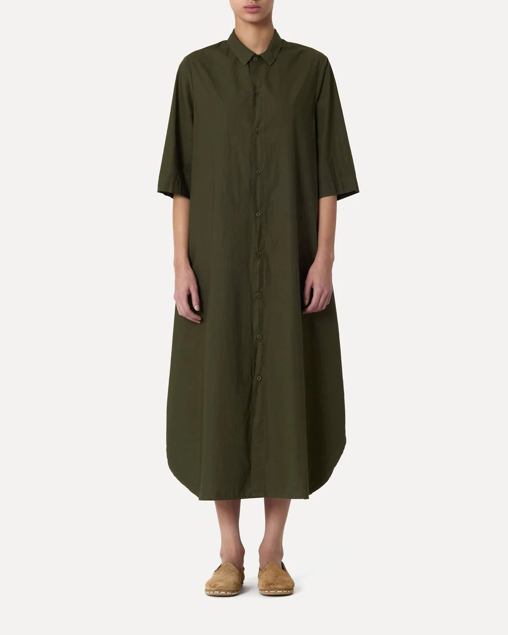 LABOART - Dress acca clara olive