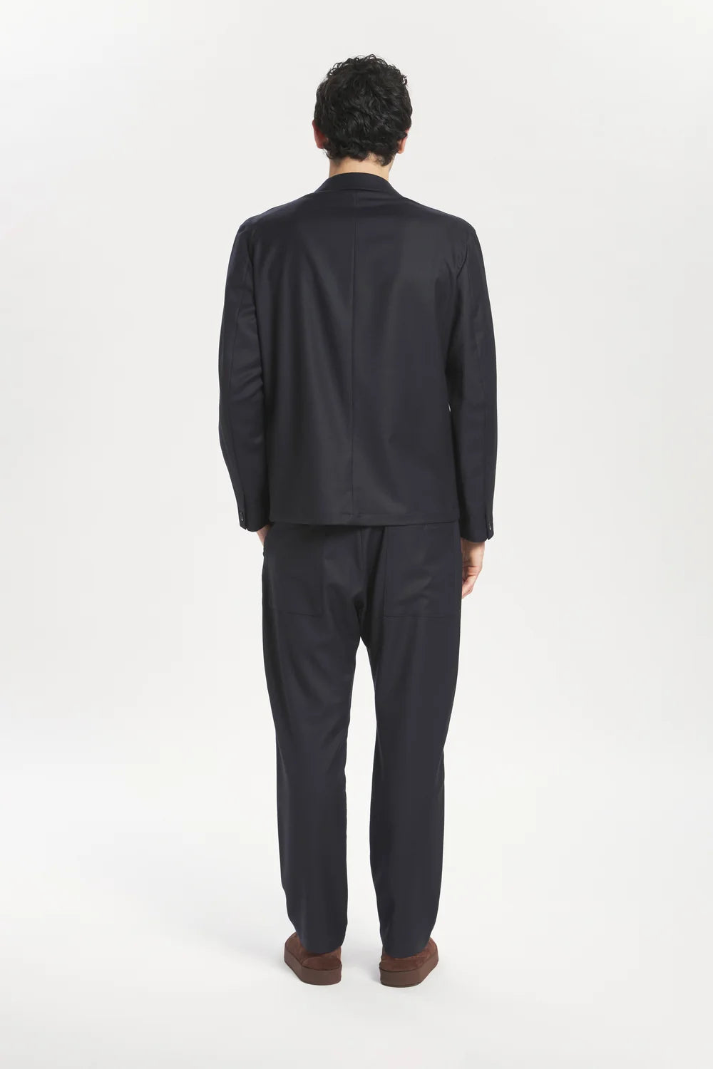 Barena - Trousers Bativoga flan Navy
