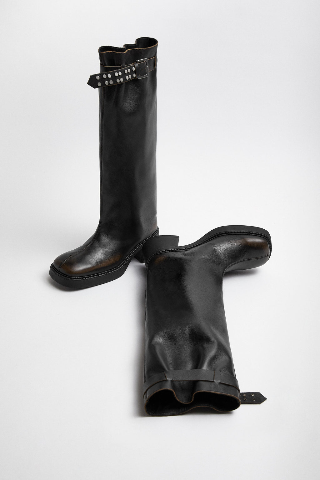 MIISTA - Kristel boots brown brush off leather