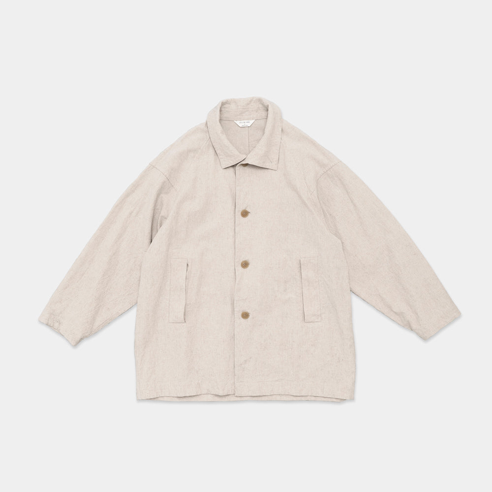 STILL BY HAND - outer half coat oatmeal Co02210s