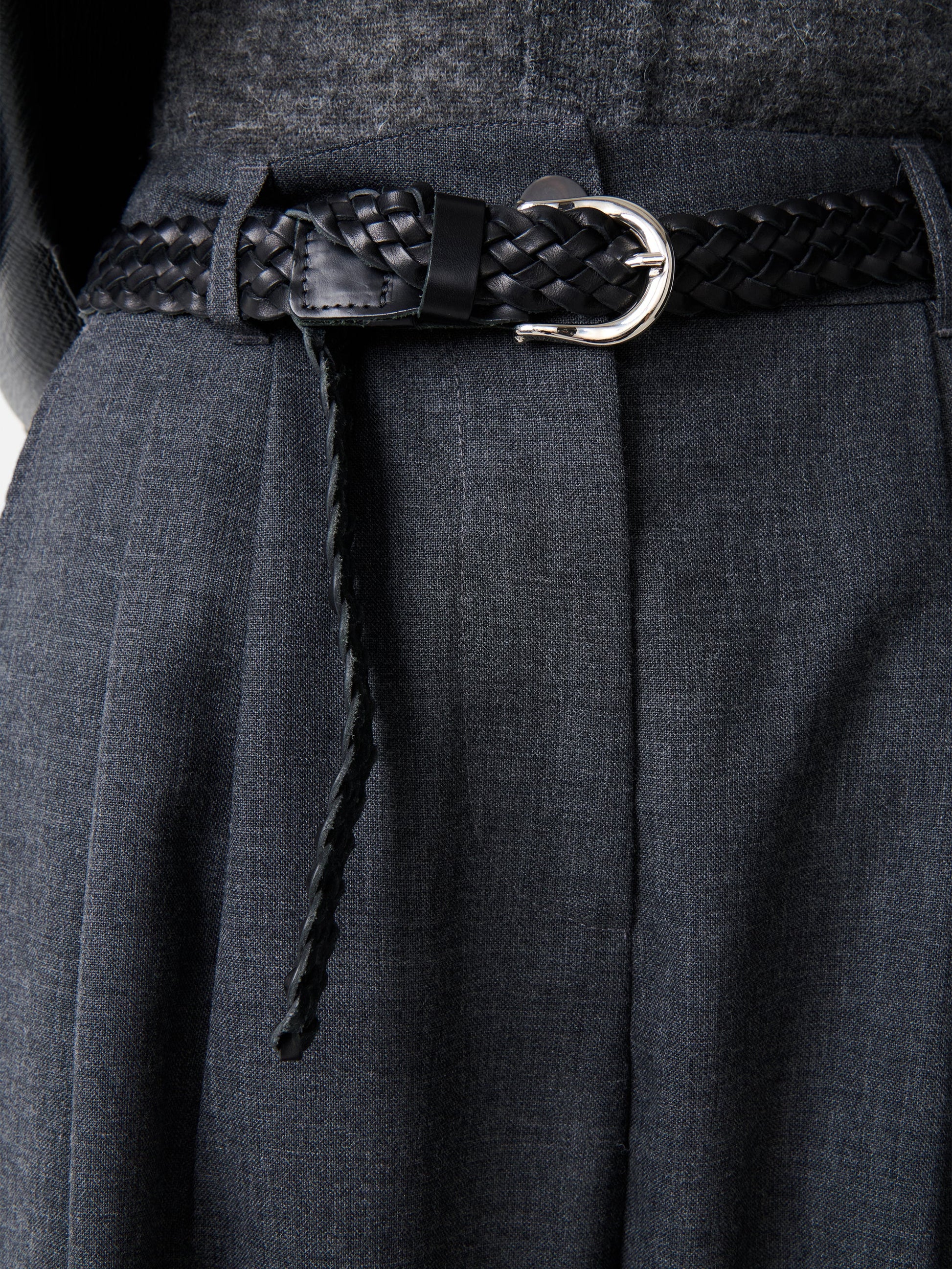 STUDIO NICHOLSON - Pant acuna slate melange STUDIO NICHOLSON
