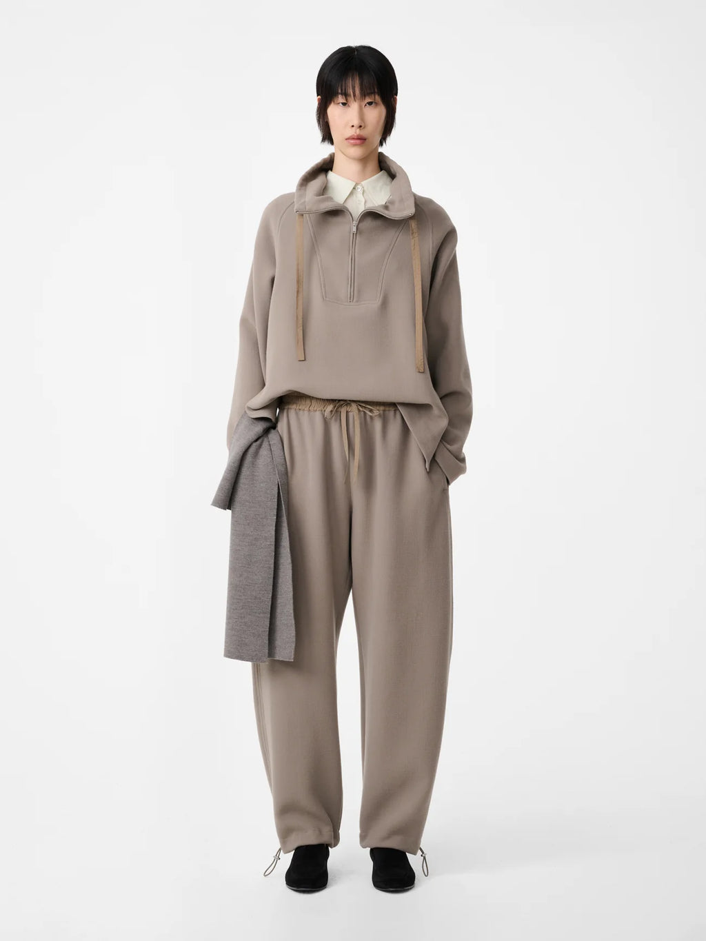STUDIO NICHOLSON - Aegon Top Taupe