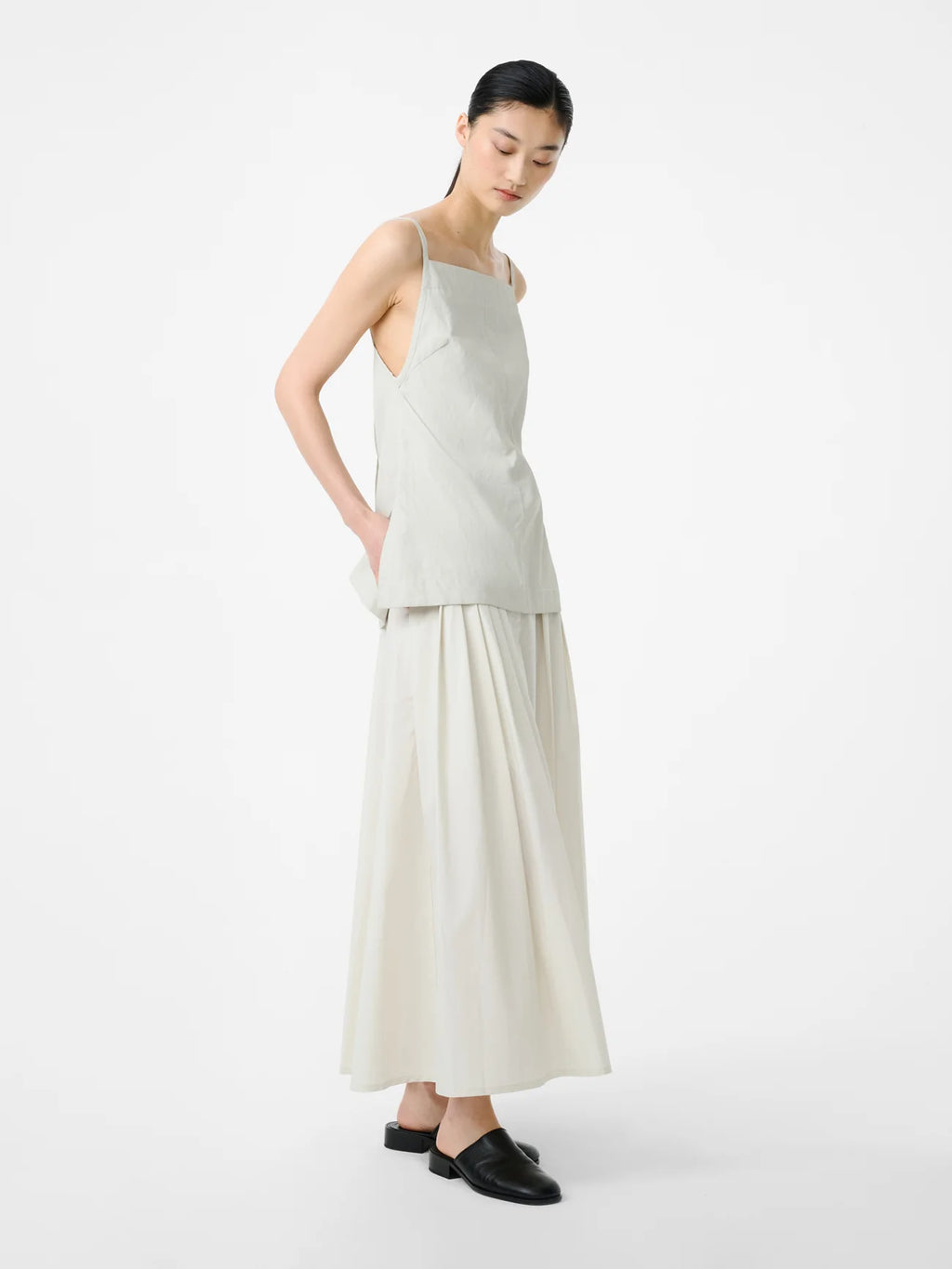 STUDIO NICHOLSON - Agat skirt bone