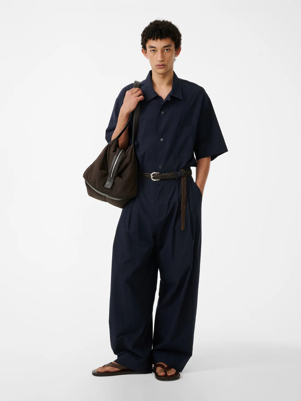 STUDIO NICHOLSON - Chemise agios navy