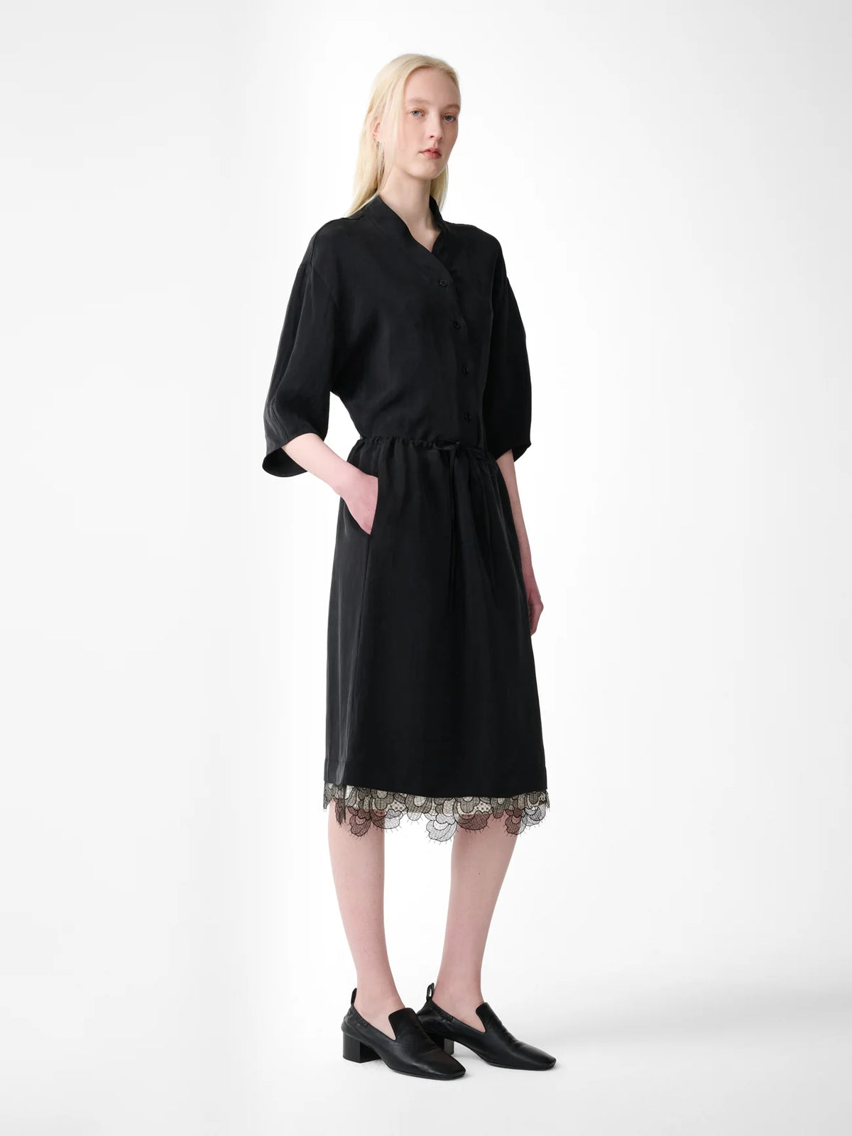STUDIO NICHOLSON - Alder Skirt Black
