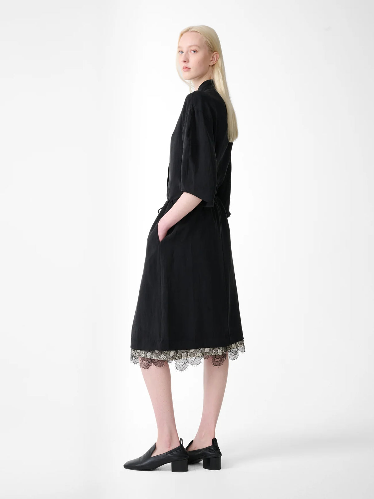STUDIO NICHOLSON - Alder Skirt Black