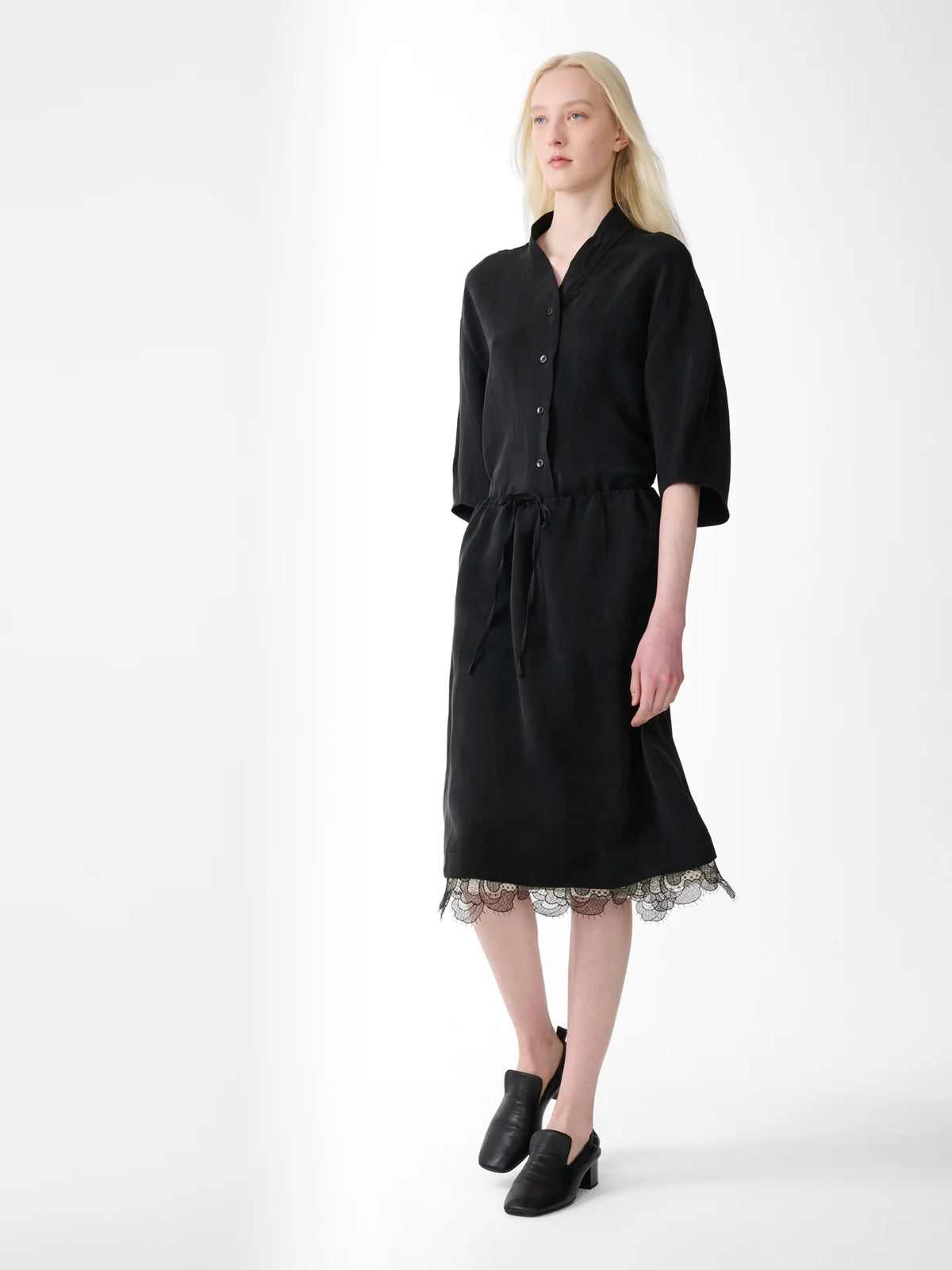 STUDIO NICHOLSON - Alder Skirt Black