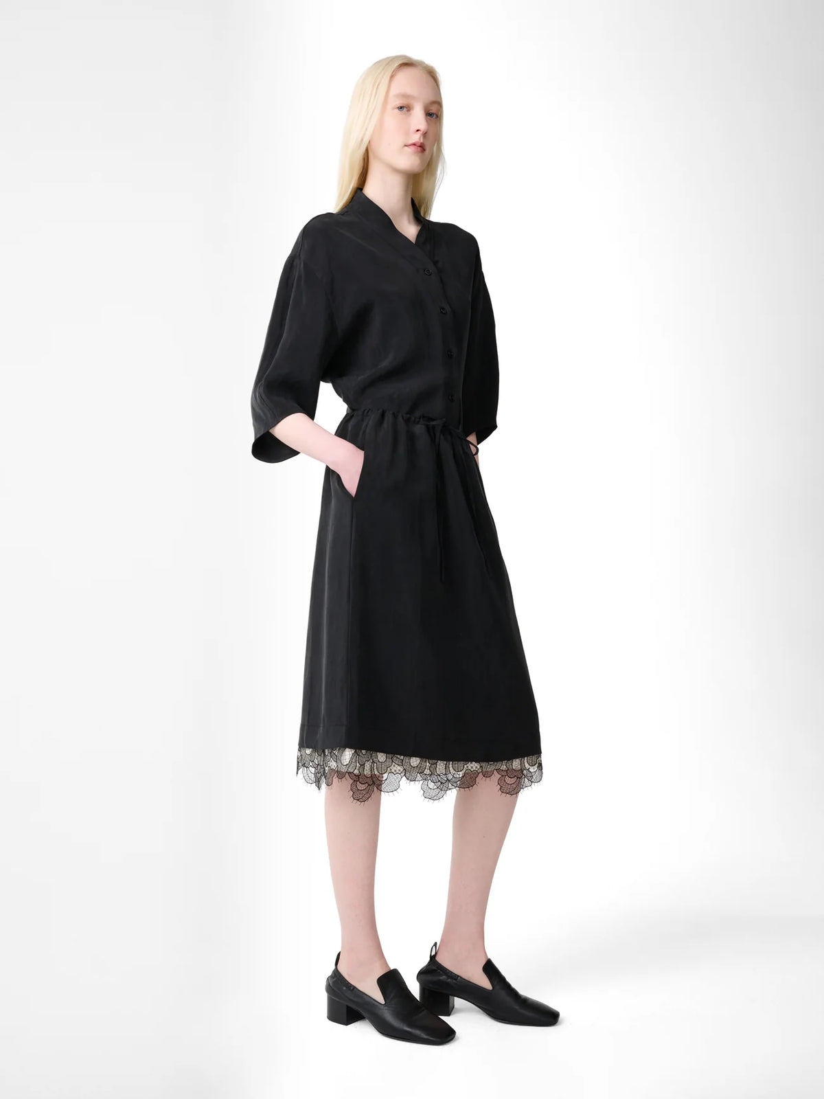 STUDIO NICHOLSON - Alder Skirt Black