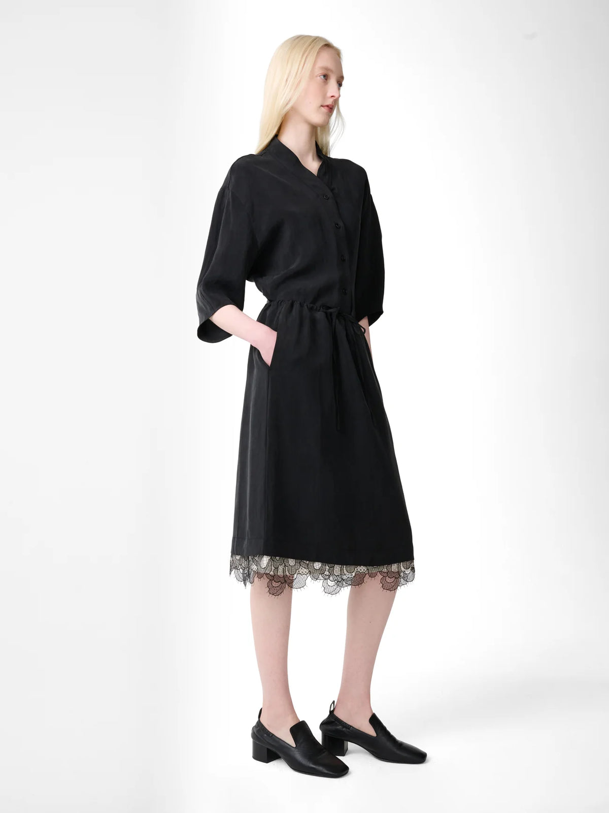 STUDIO NICHOLSON - Alder Skirt Black