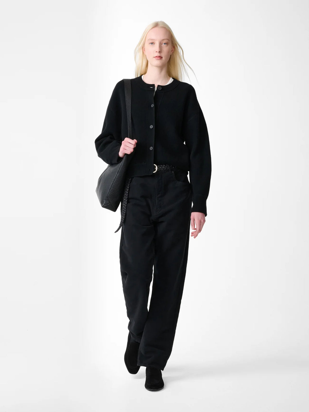 STUDIO NICHOLSON - Arvine Cardigan Mouse