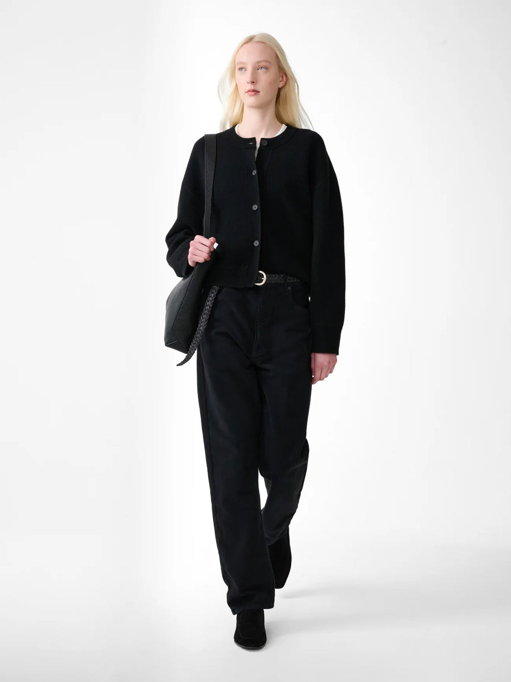 STUDIO NICHOLSON - Arvine Cardigan Mouse