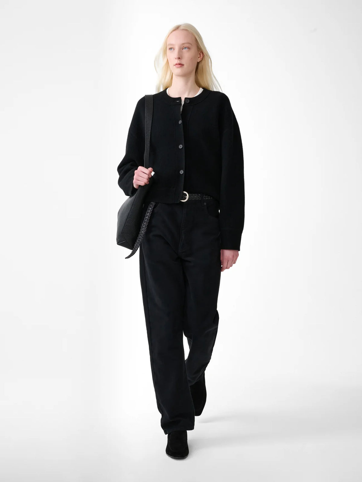 STUDIO NICHOLSON - Arvine Cardigan Mouse