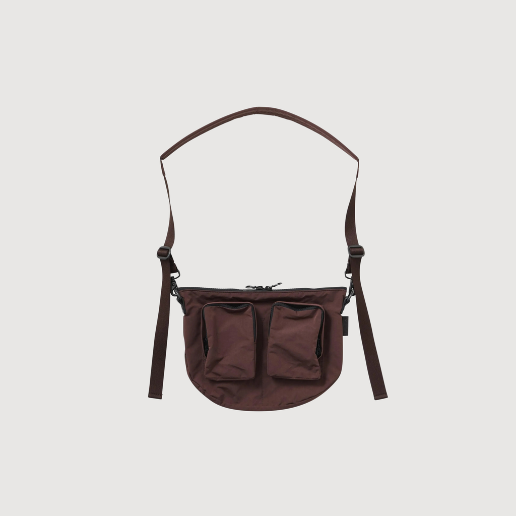 AMIACALVA - Split Yarn Bodybag S Bordeaux brown