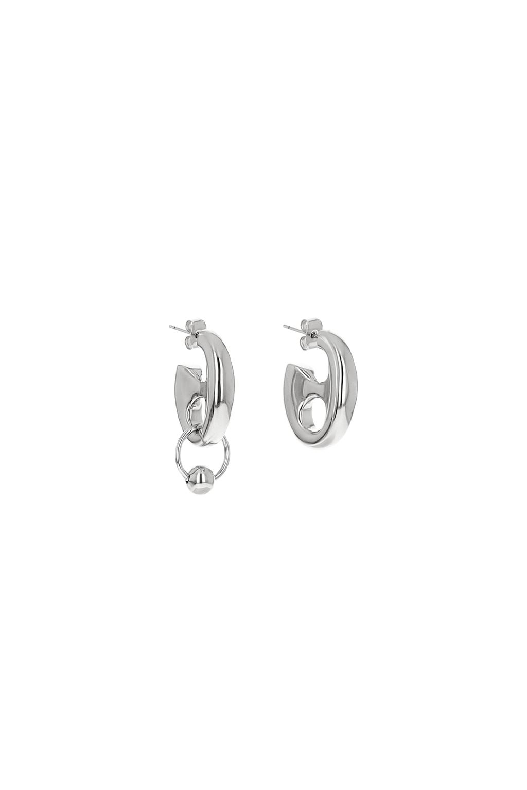 JUSTINE CLENQUET - Aster earrings silver