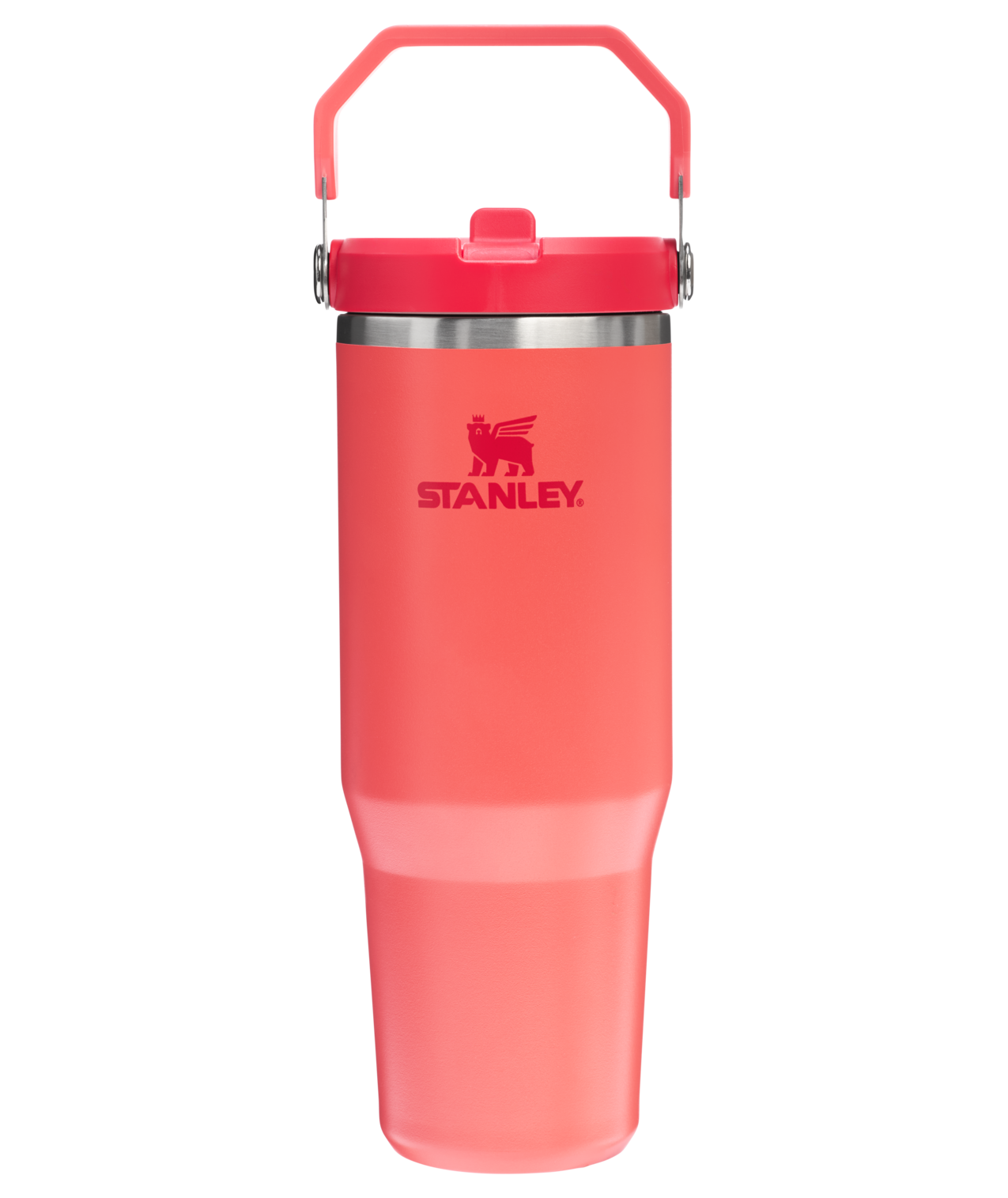 STANLEY -  IceFlow™ Flip Straw 2.0 Tumbler | 0.89L Hot Coral