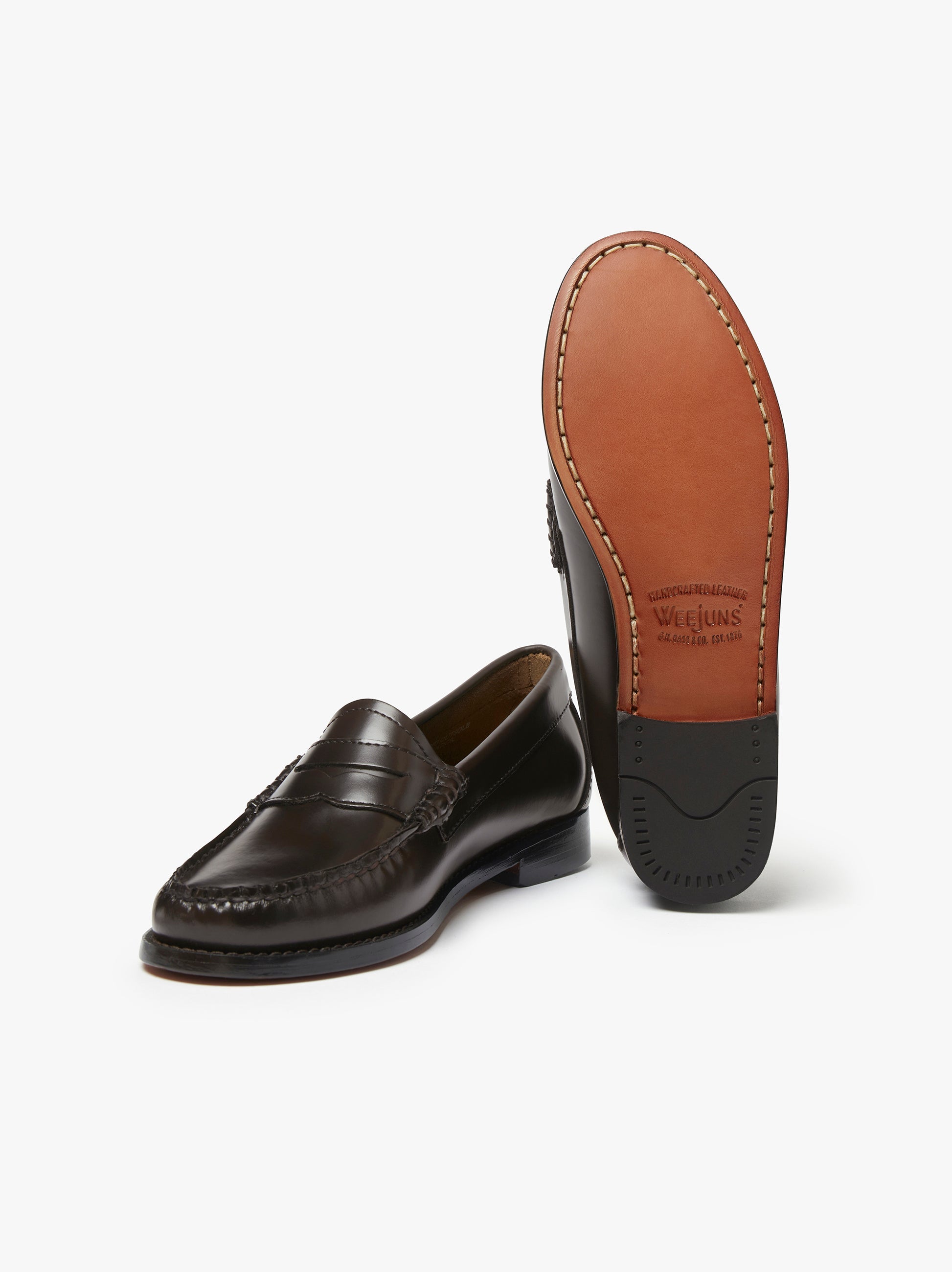 GH BASS - weejun penny loafer chocolat GH BASS