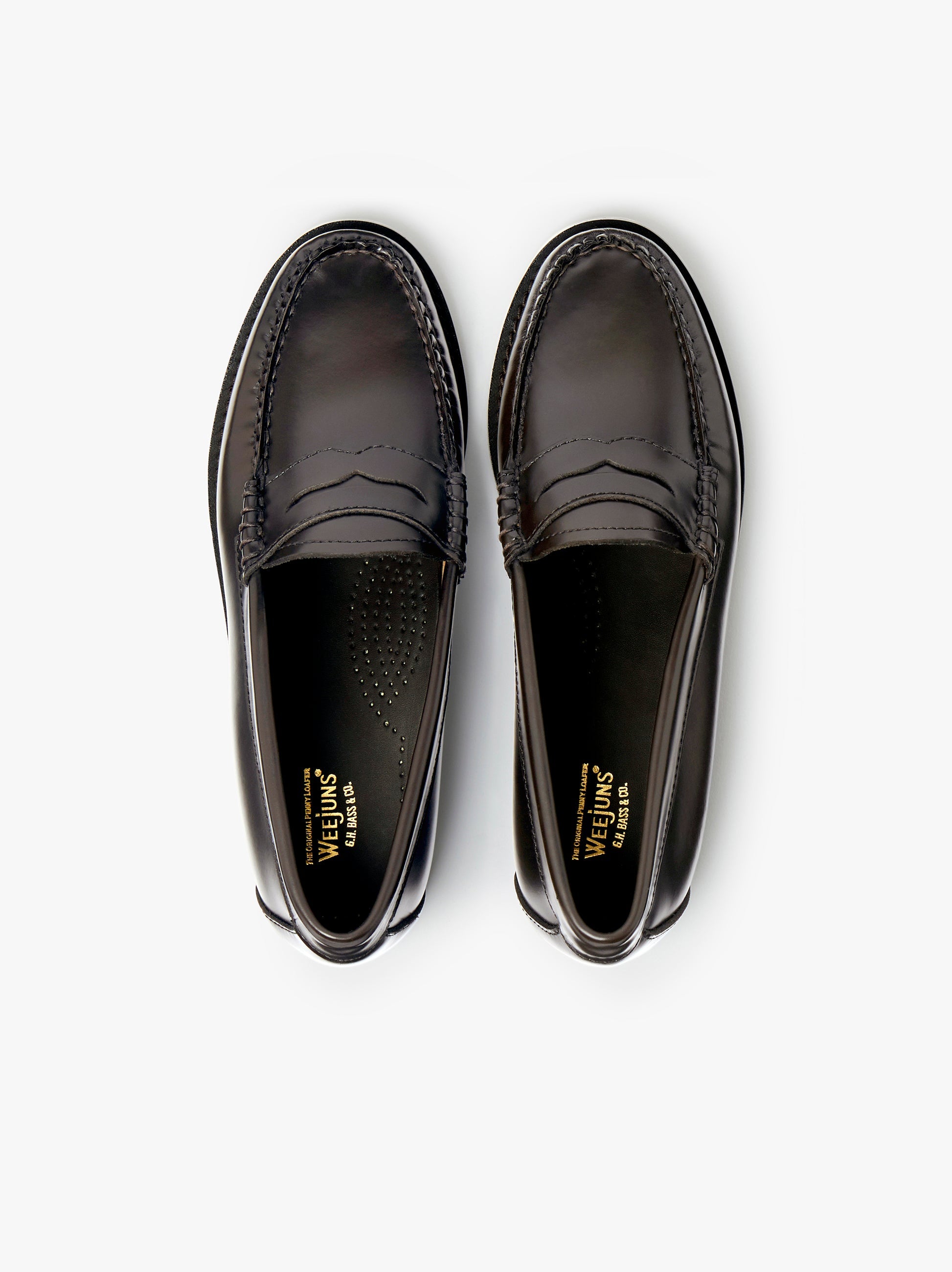 GH BASS - weejun penny loafer chocolat GH BASS