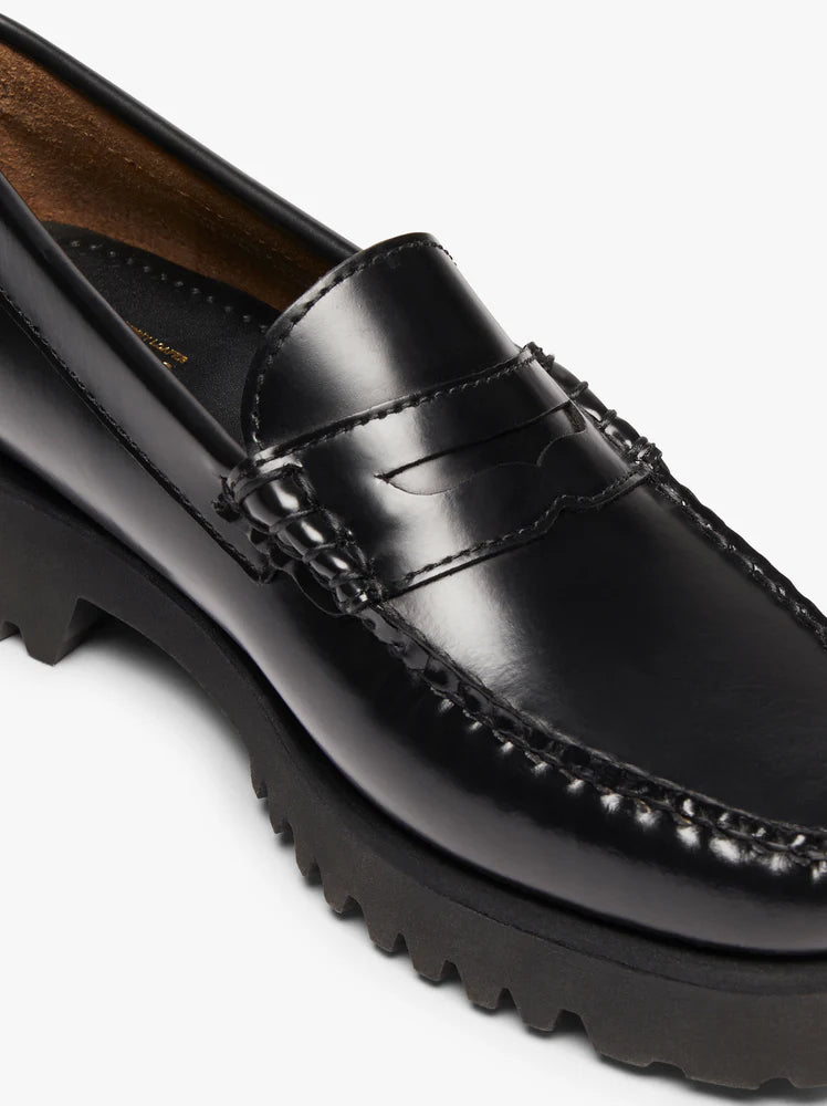 GH BASS - Weejuns 90s Penny Loafers Black Leather