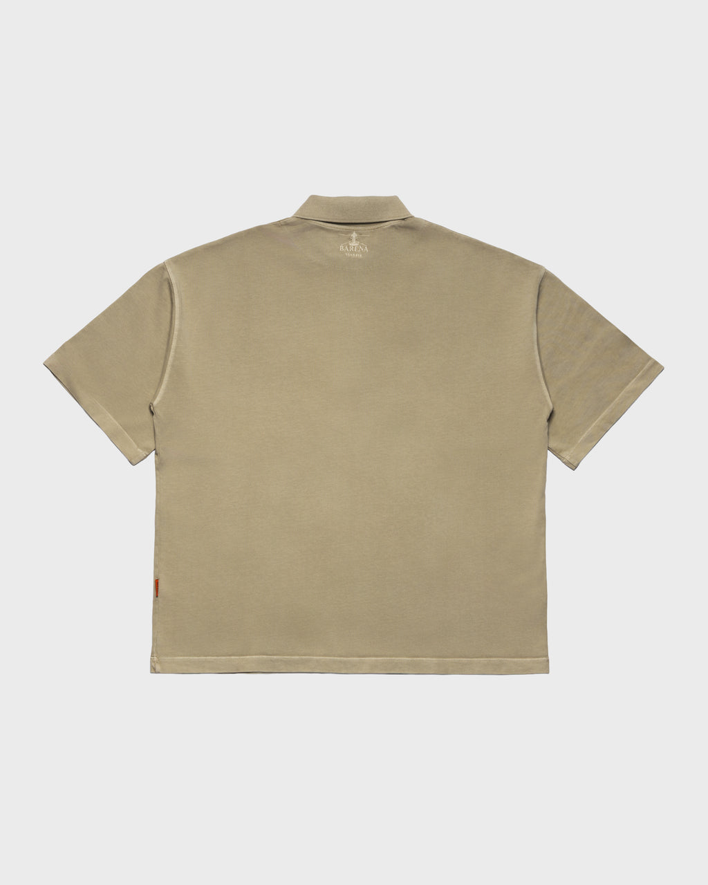 BARENA - Polo tarso beige délavé