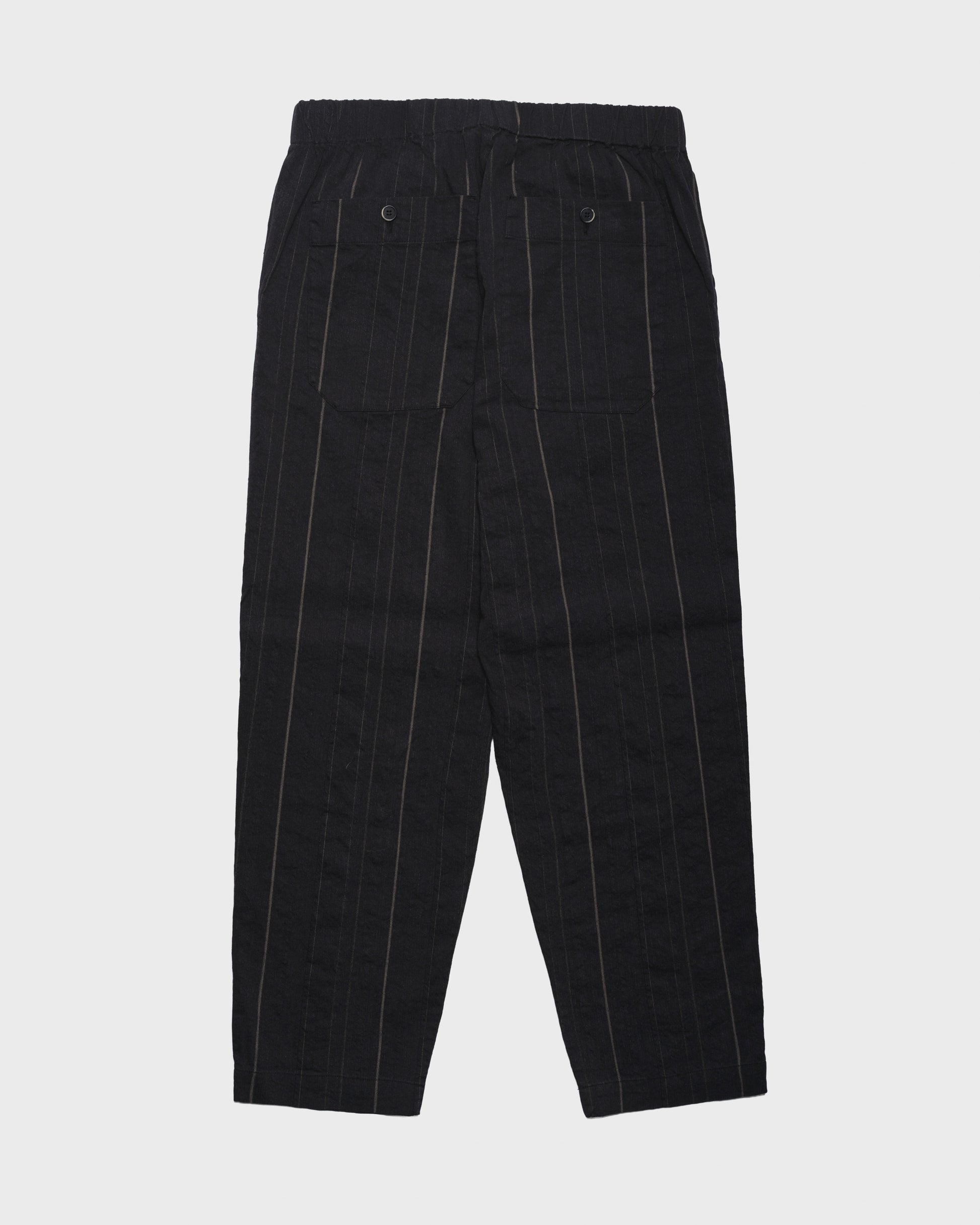 BARENA - Trousers cordier stripe piombo
