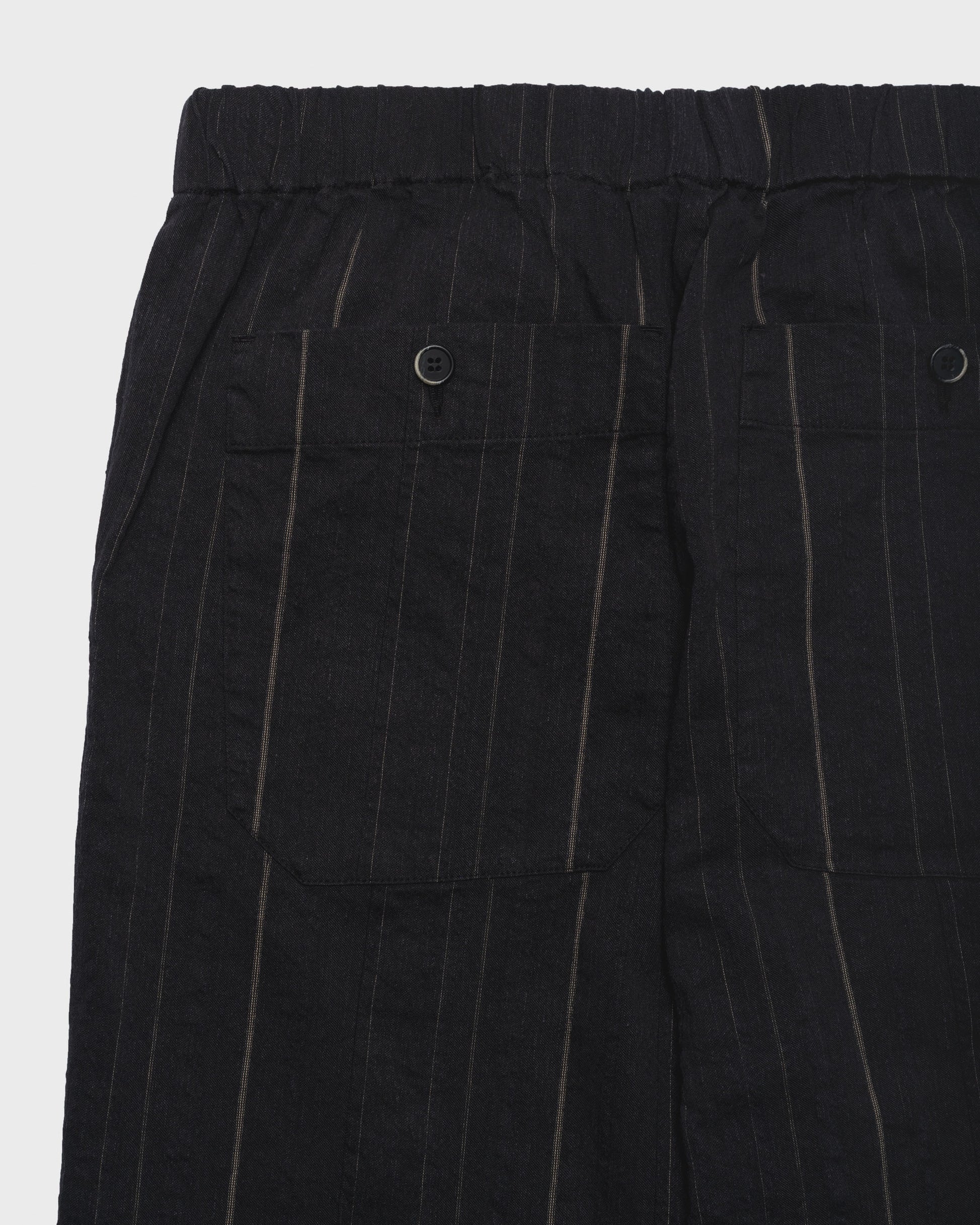 BARENA - Trousers cordier stripe piombo