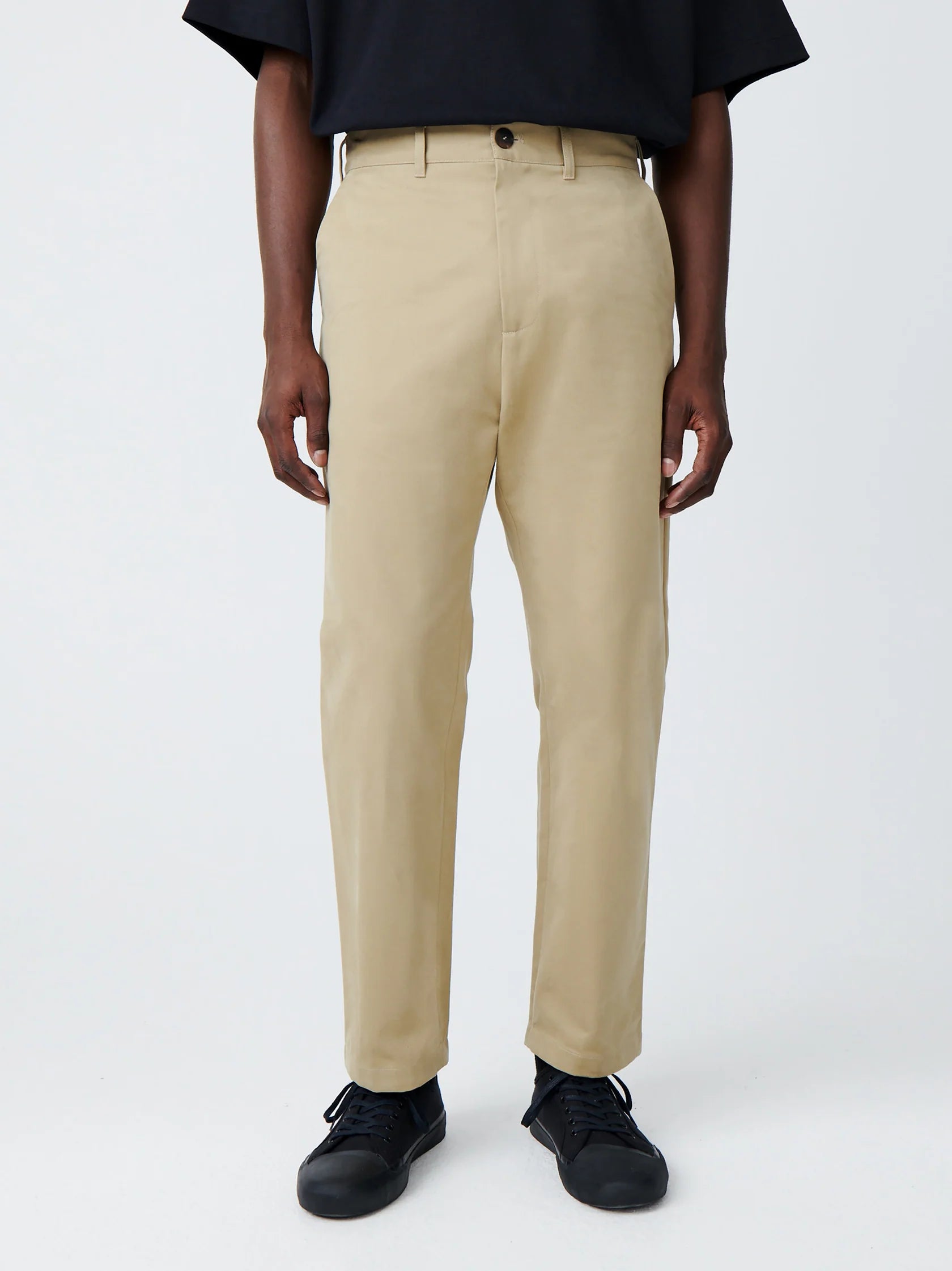 STUDIO NICHOLSON - Pant bill twill tan STUDIO NICHOLSON