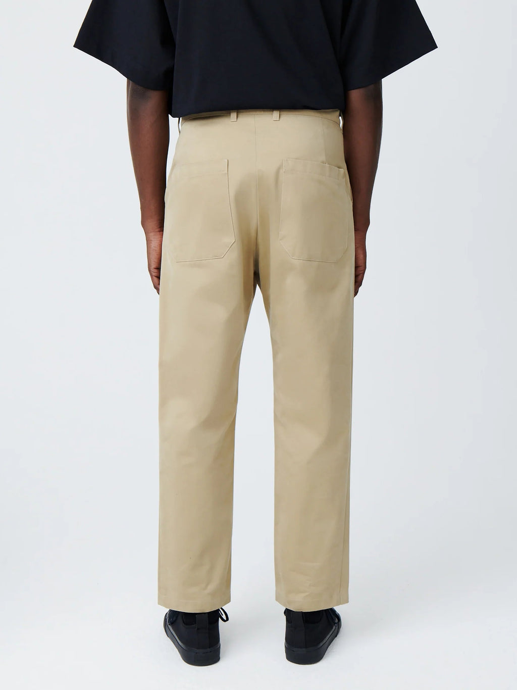 STUDIO NICHOLSON - Pant bill twill tan STUDIO NICHOLSON