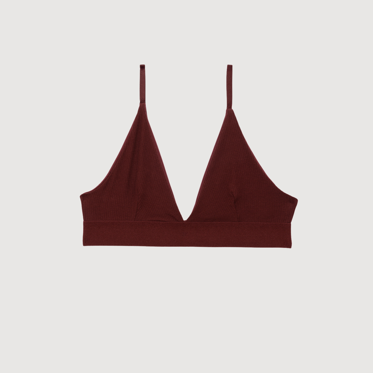 BASERANGE - Triangle bra Nara red