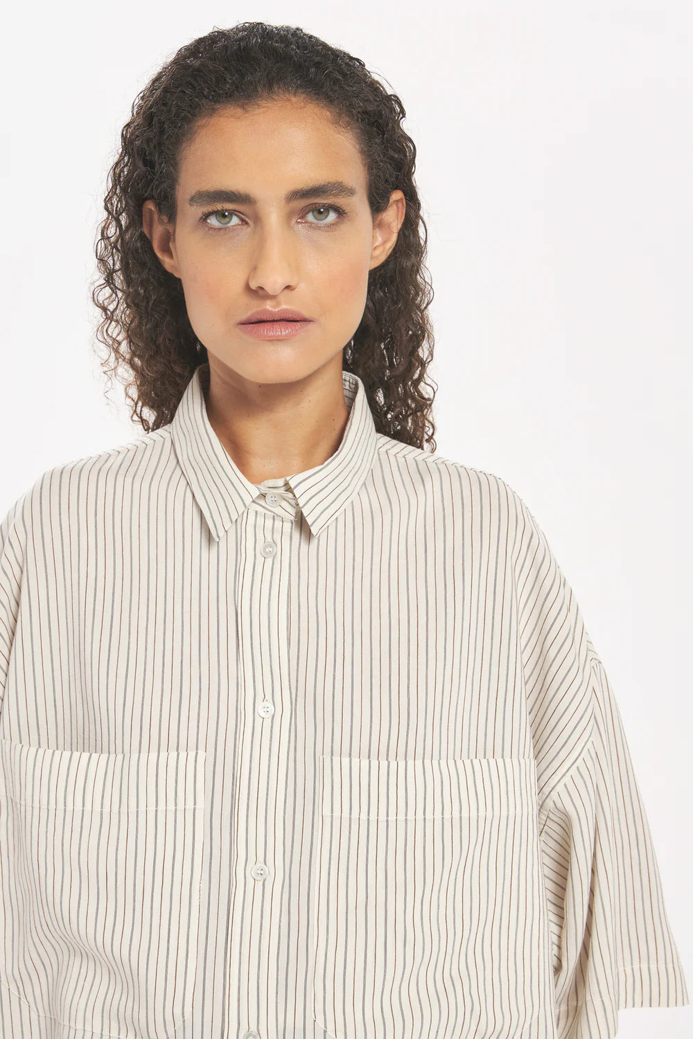 BARENA - shirt priscilla avorio