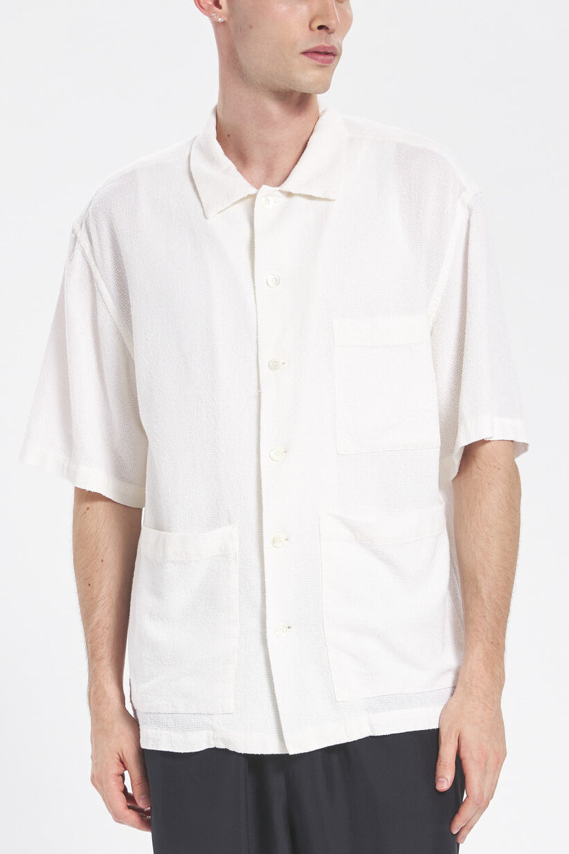 BARENA - Shirt donde blanche