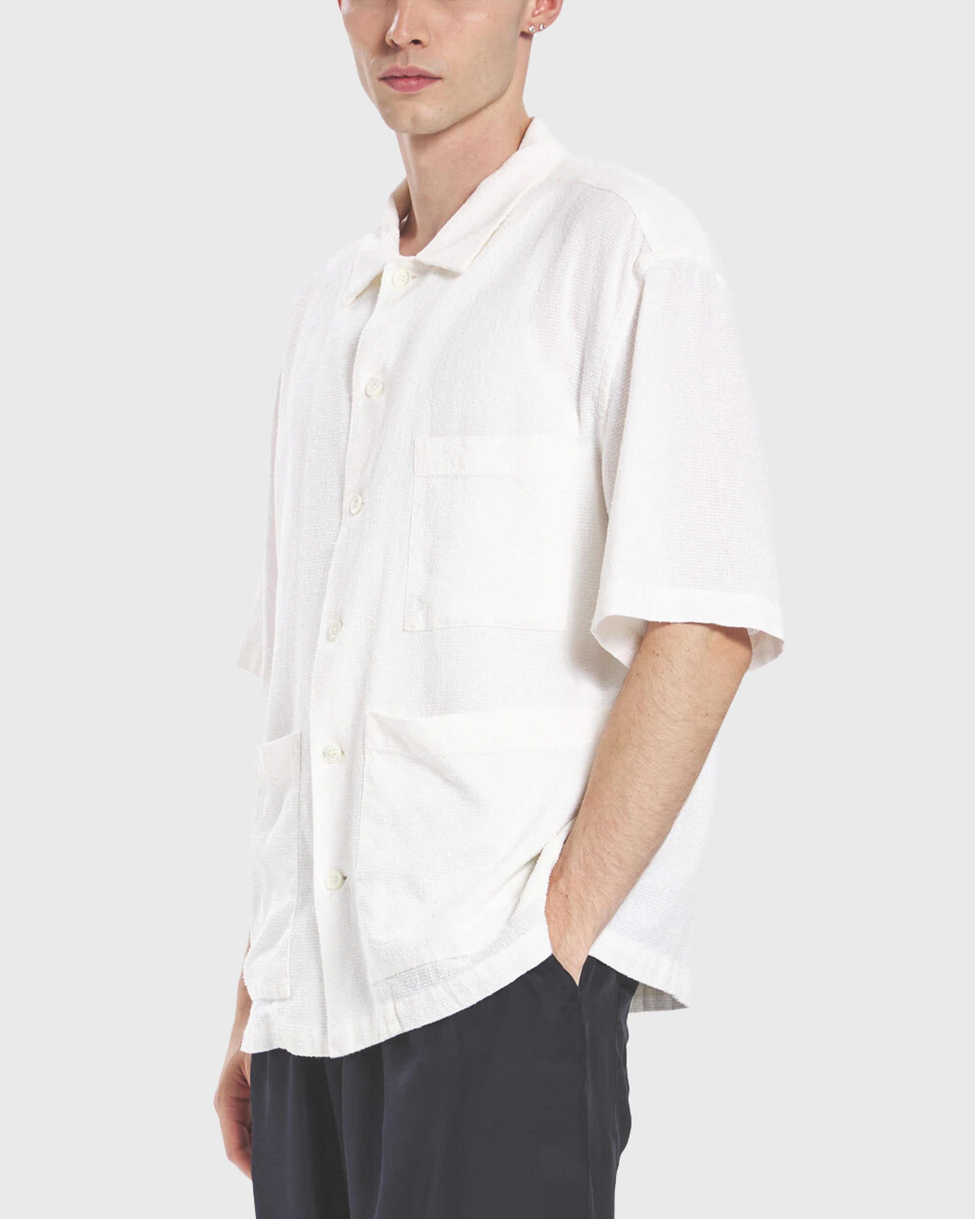 BARENA - Shirt donde blanche
