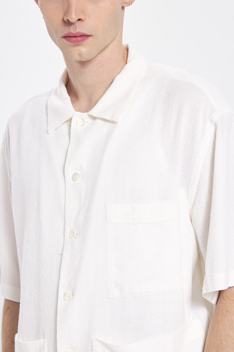 BARENA - Shirt donde blanche