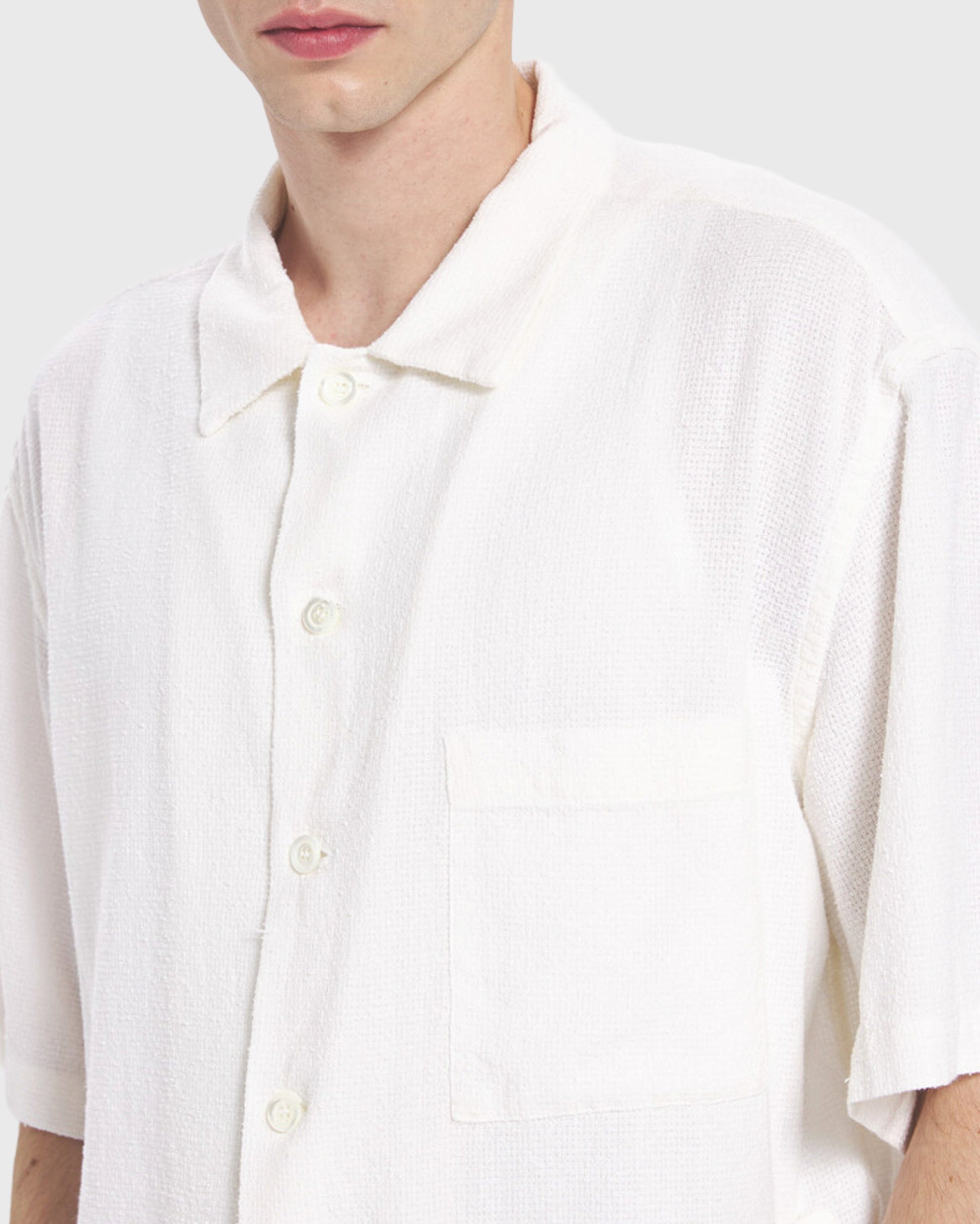 BARENA - Shirt donde blanche