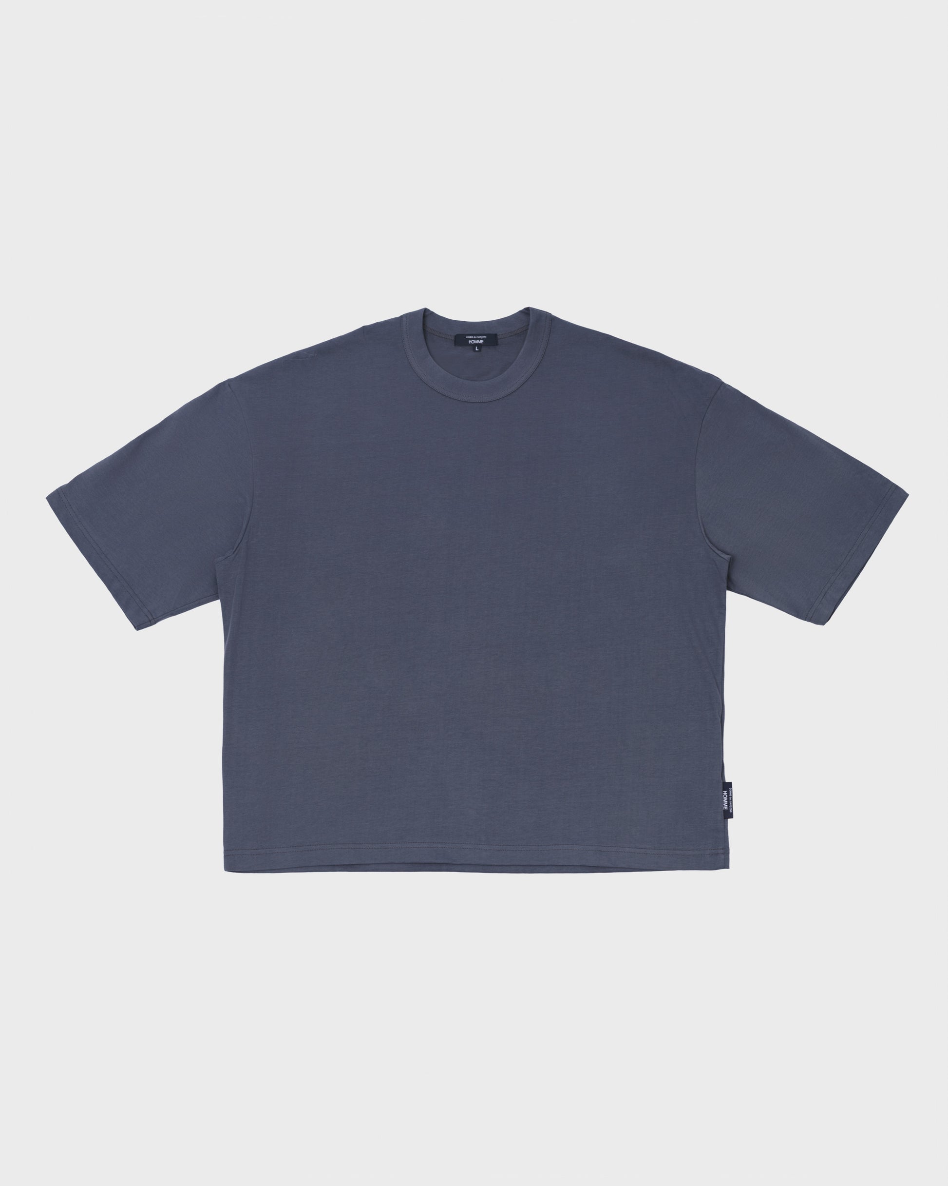 CDG HOMME - Boxy t charcoal