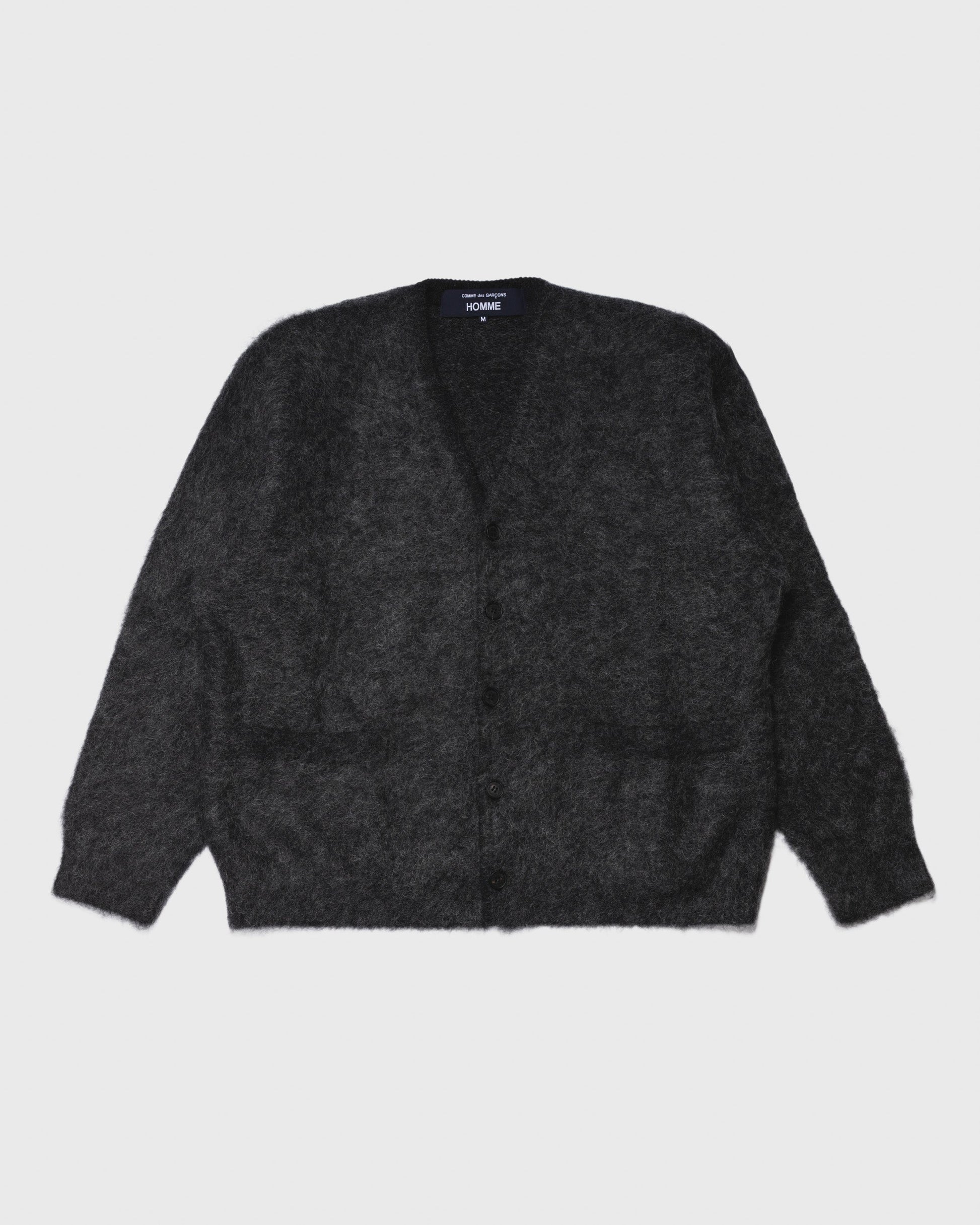 CDG HOMME - Cardigan fluffy grey CDG HOMME