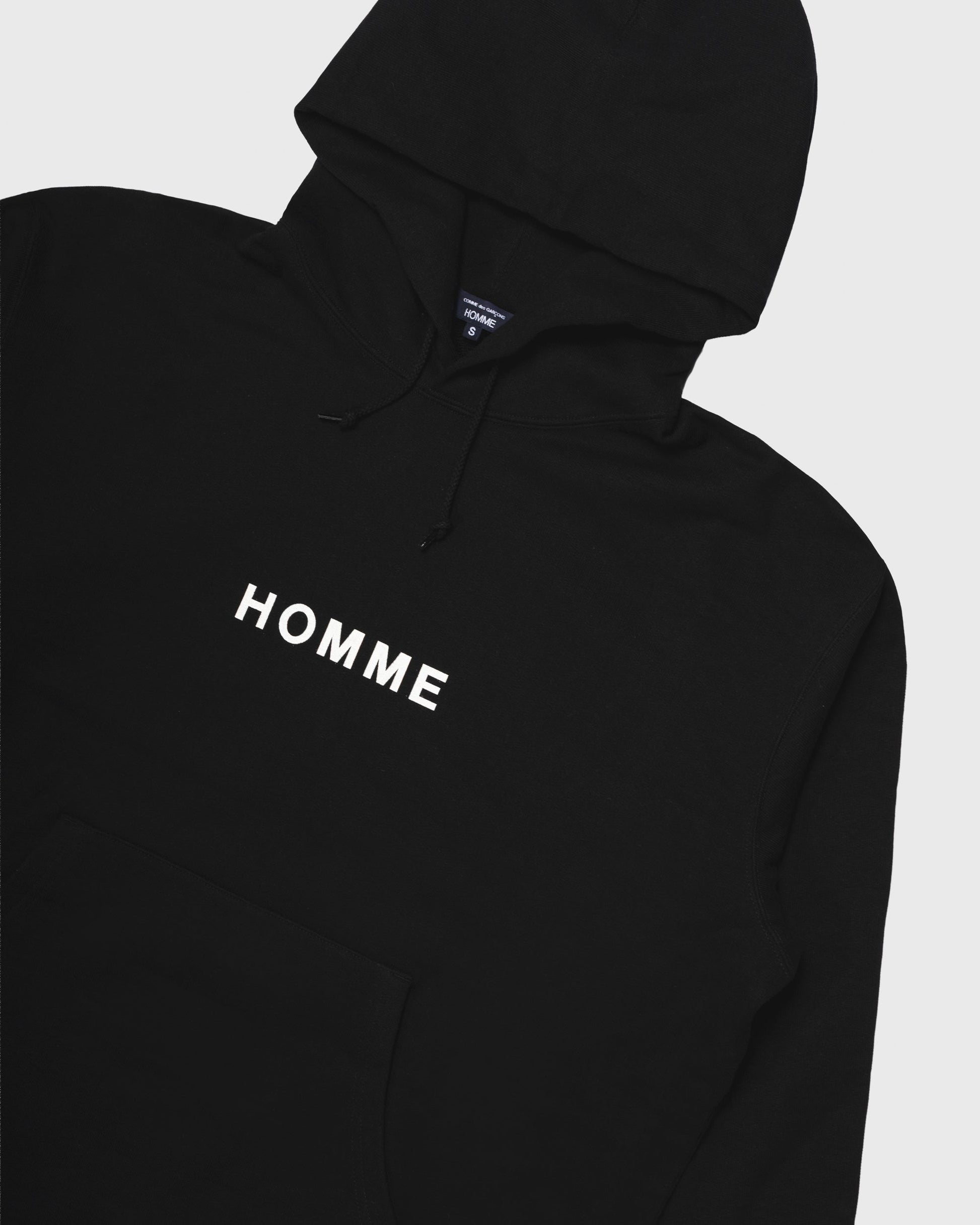 CDG HOMME - Hoodie logo black CDG HOMME
