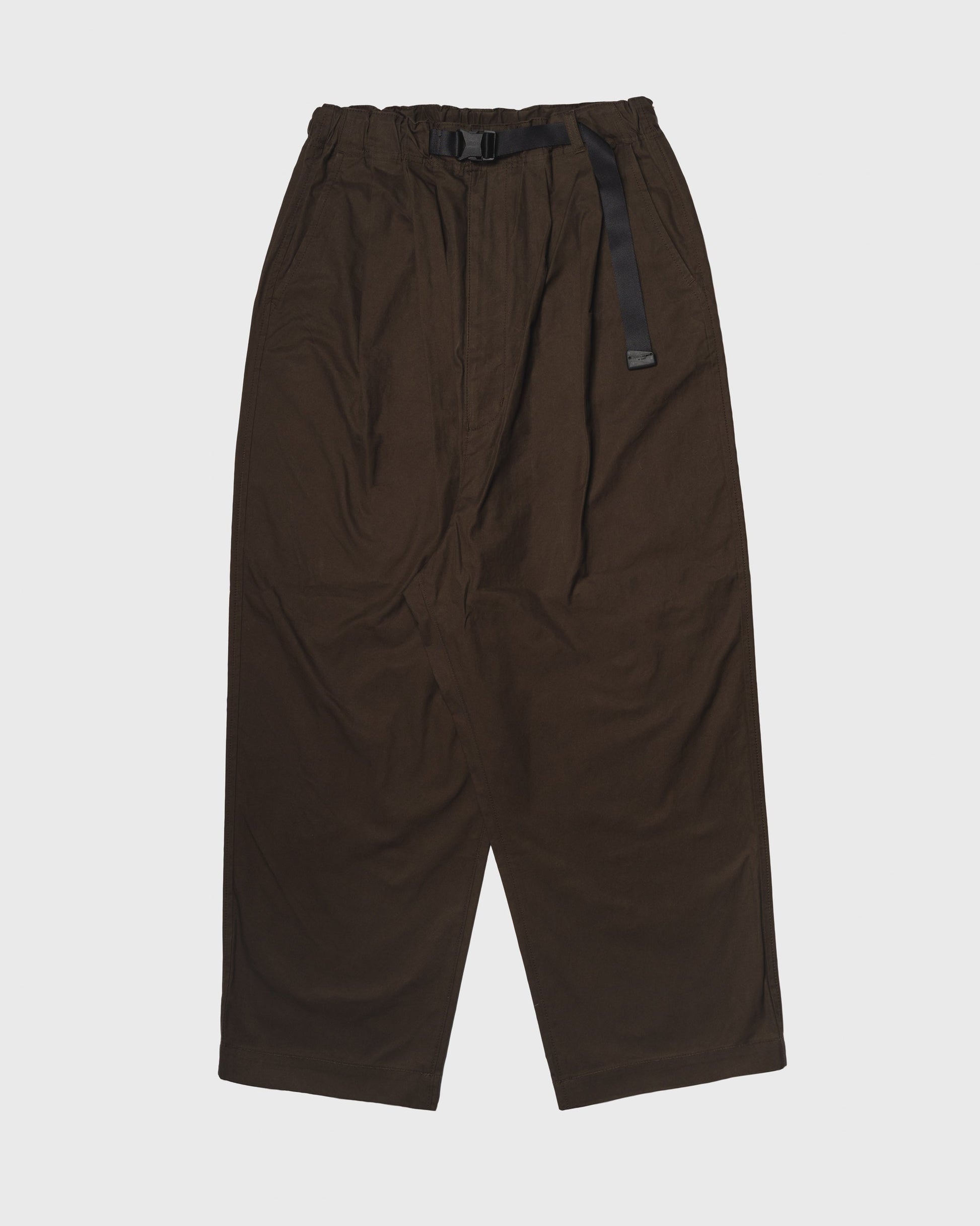 CDG - Pantalon à boucle dark brown CDG HOMME