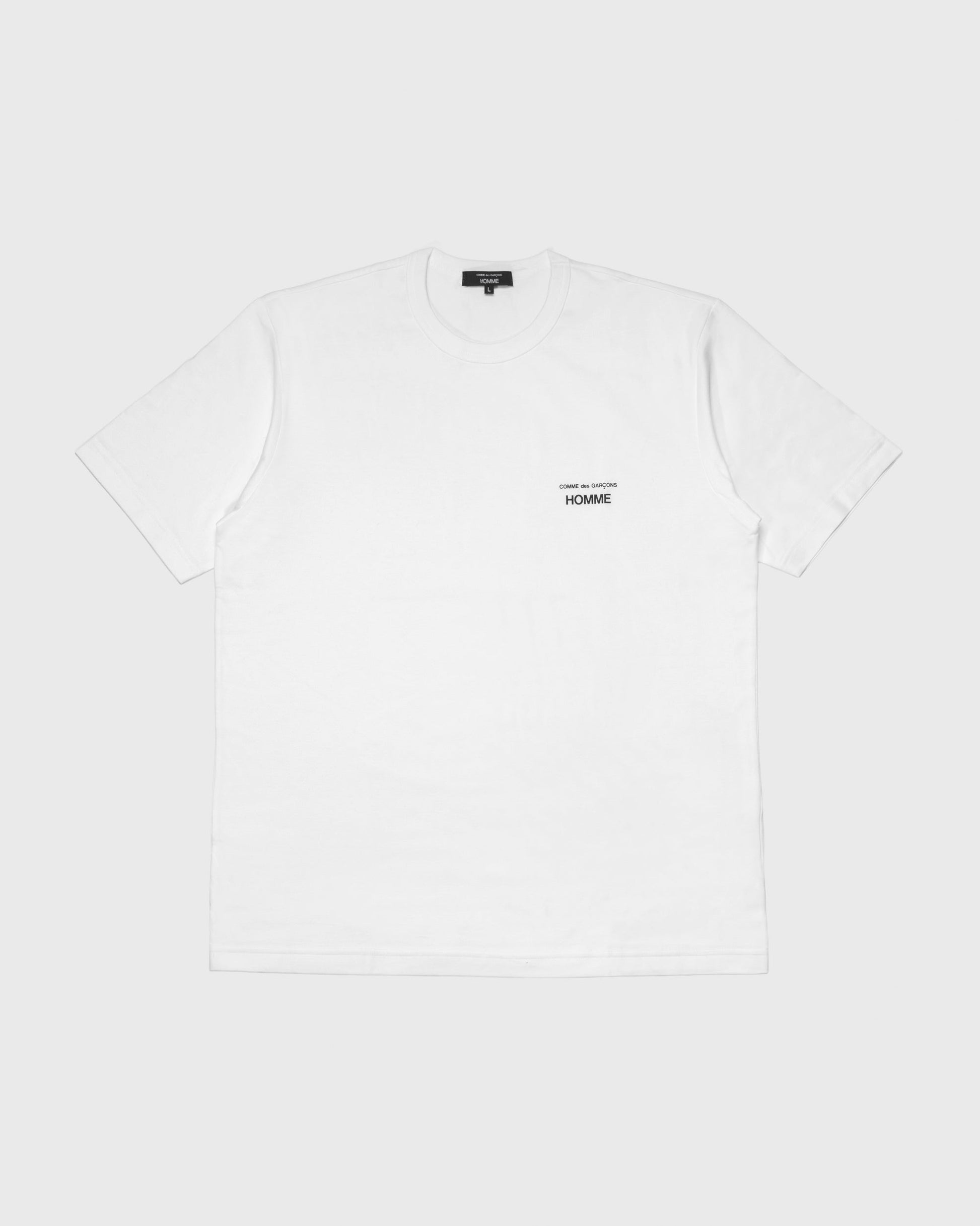 CDG HOMME - T-shirt logo white CDG HOMME