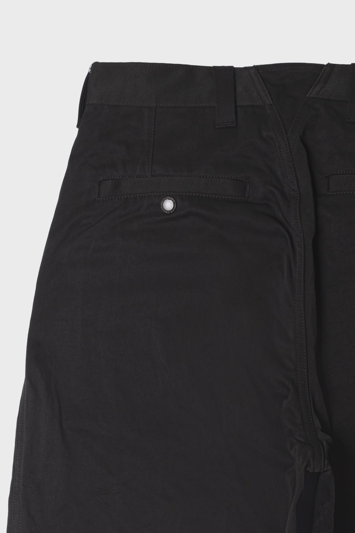 CDG - Men's overdyed pant dark brown