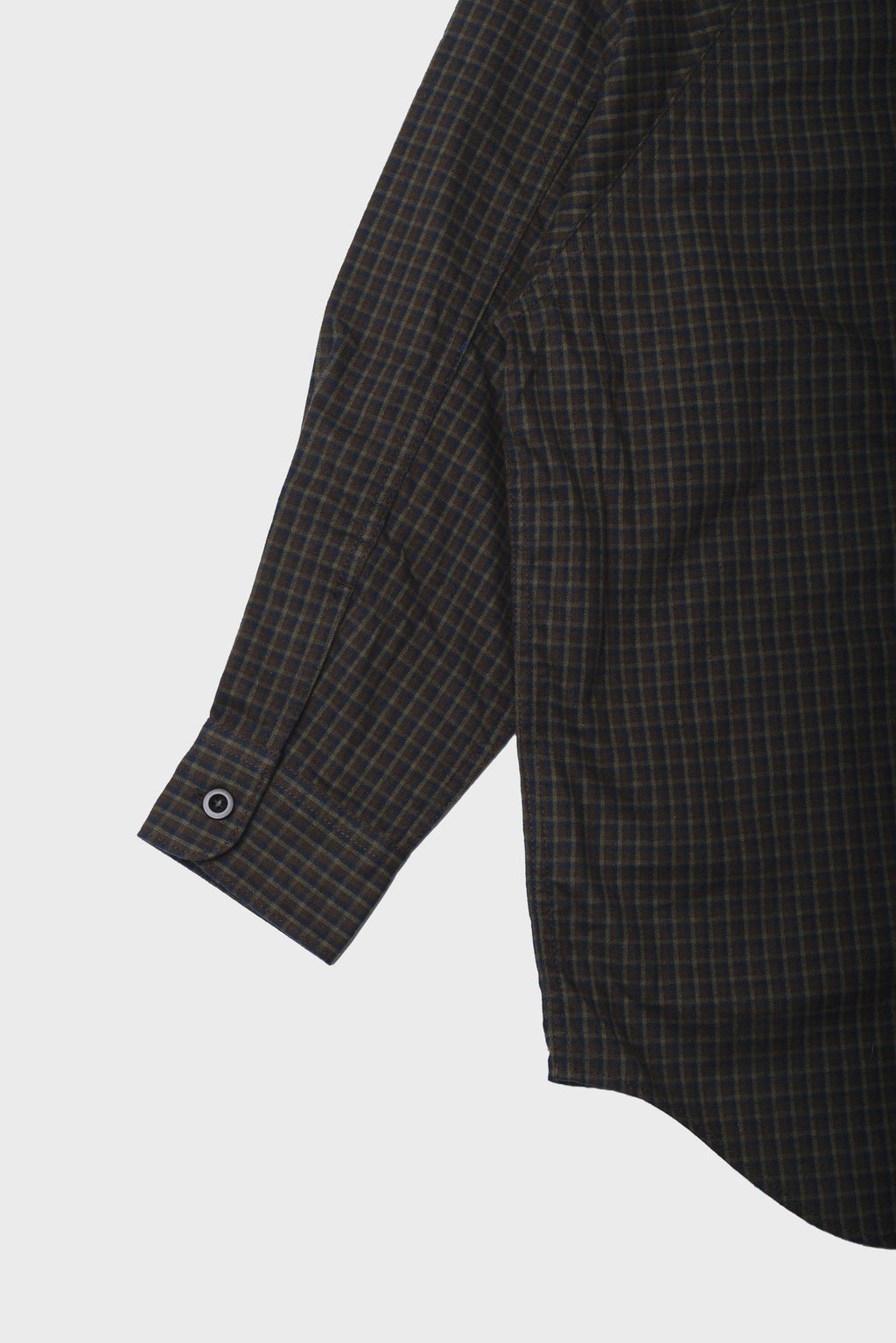 CDG - Men's shirt jacket navy brown khaki