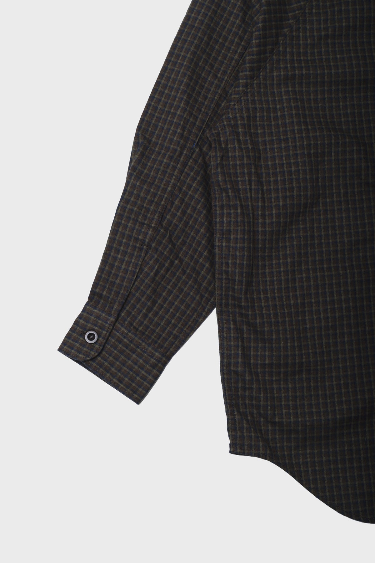 CDG - Men's shirt jacket navy brown khaki