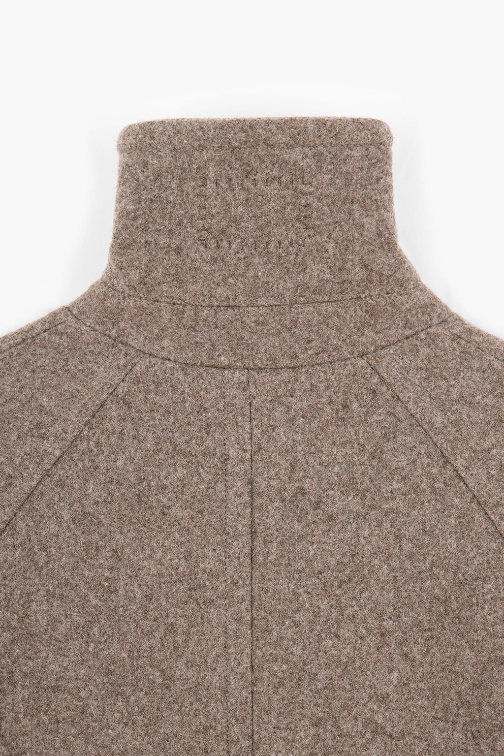 MUSEUM GARMENTS - Car coat raglan beige chiné