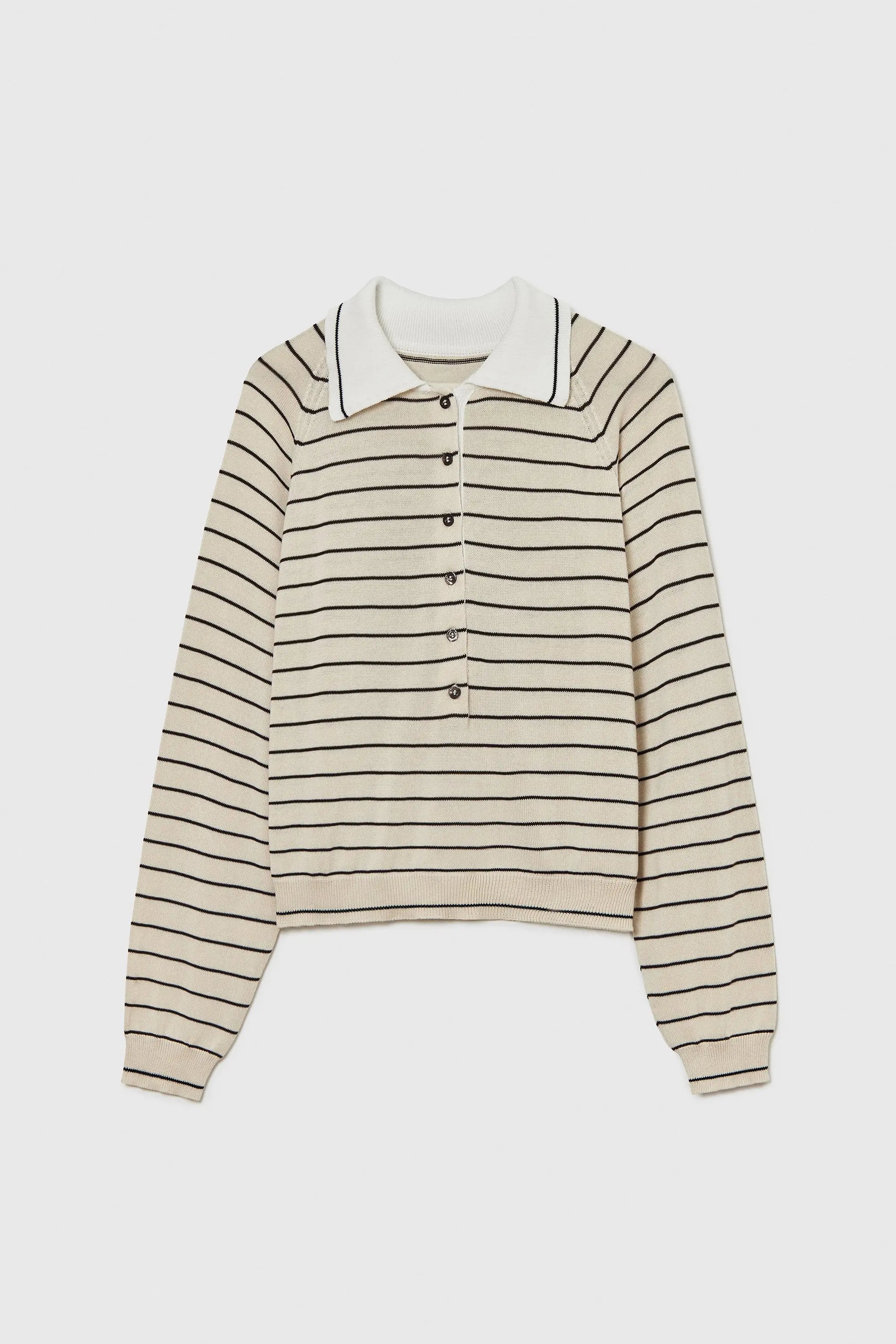 CORDERA - Organic cotton striped polo - nou