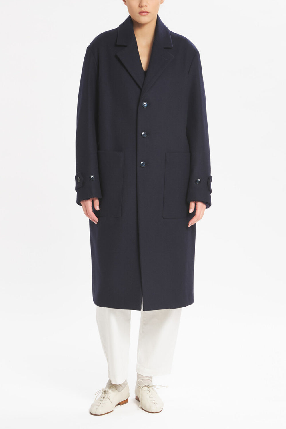 BARENA - Coat zane navy BARENA
