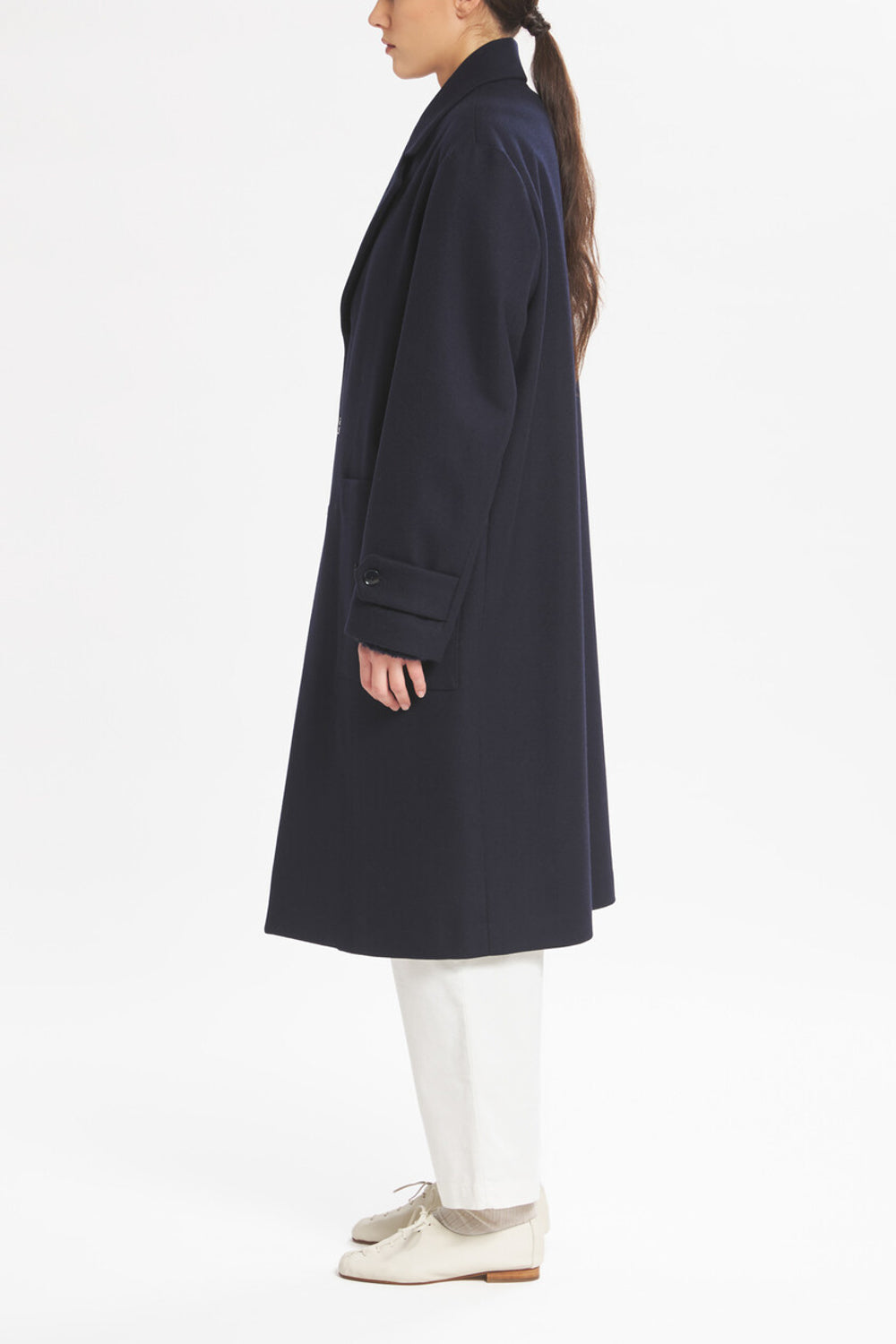 BARENA - Coat zane navy BARENA